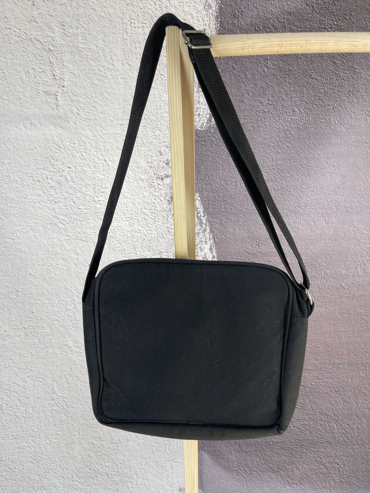 THE ROKKER COMPANY The Rokker Company black cotton shoulder bag Size ONE SIZE - 6 Thumbnail