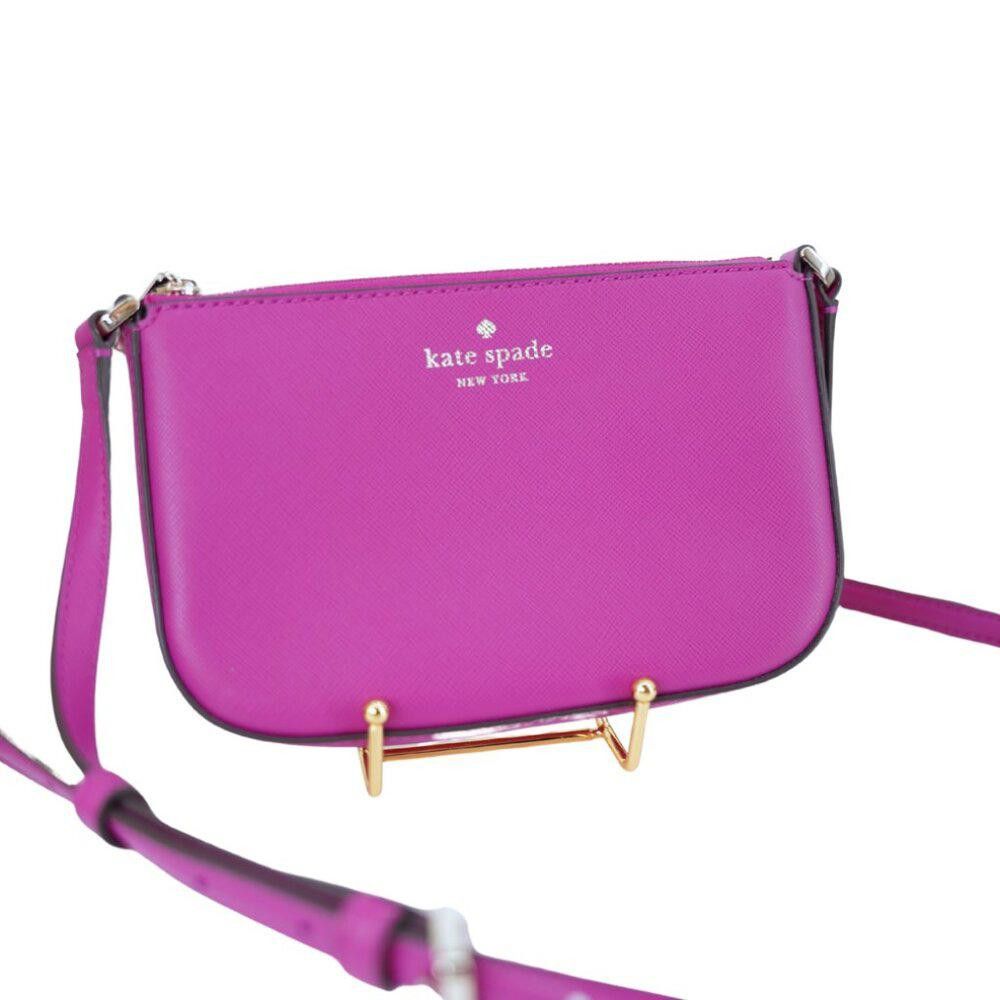 Designer Kate Spade Purple Small Crossbody Purse Size ONE SIZE - 2 Thumbnail