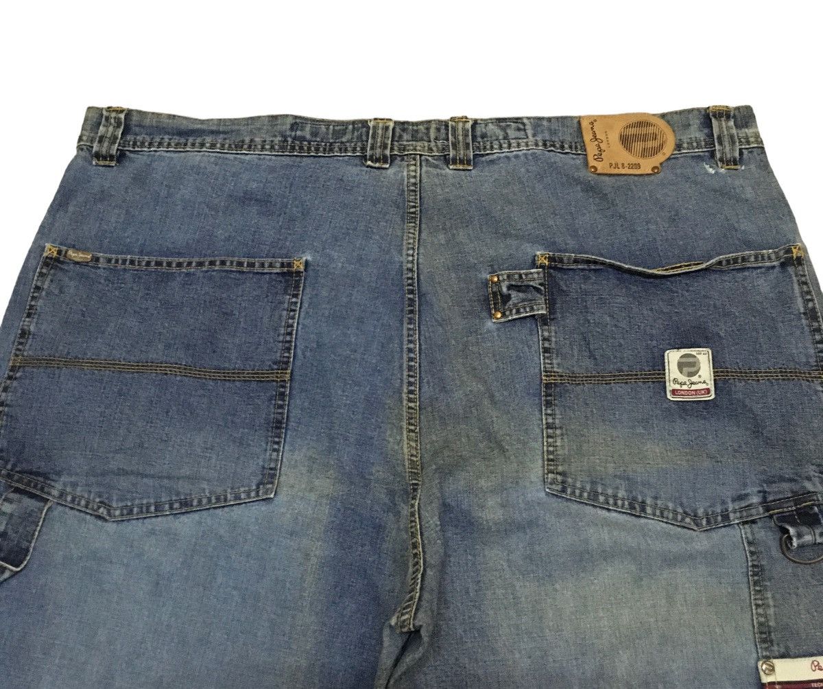 Pepe Jeans Rare Design Vintage Brand Pepe Jeans Oversized Jeans 1990s Size US 44 / EU 60 - 4 Thumbnail