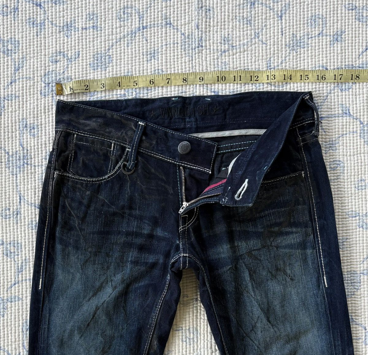 Vanquish Japanese Vanquish Streetwear Flared Denim Size US 31 - 3 Thumbnail
