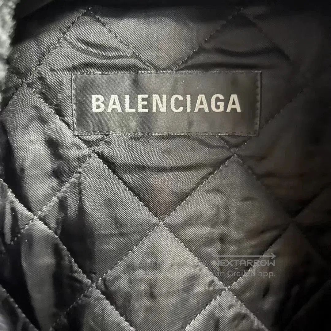 Balenciaga Balenciaga Black Faux Fur Puffer Jacket. Size XXS / US 00 / IT 34 - 3 Thumbnail