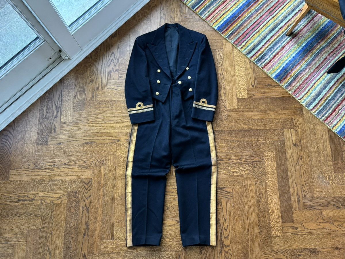 Vintage 1960s Royal Canadian Navy Mess Kit Vintage RCN Officer Suit Size 34R - 21 Thumbnail