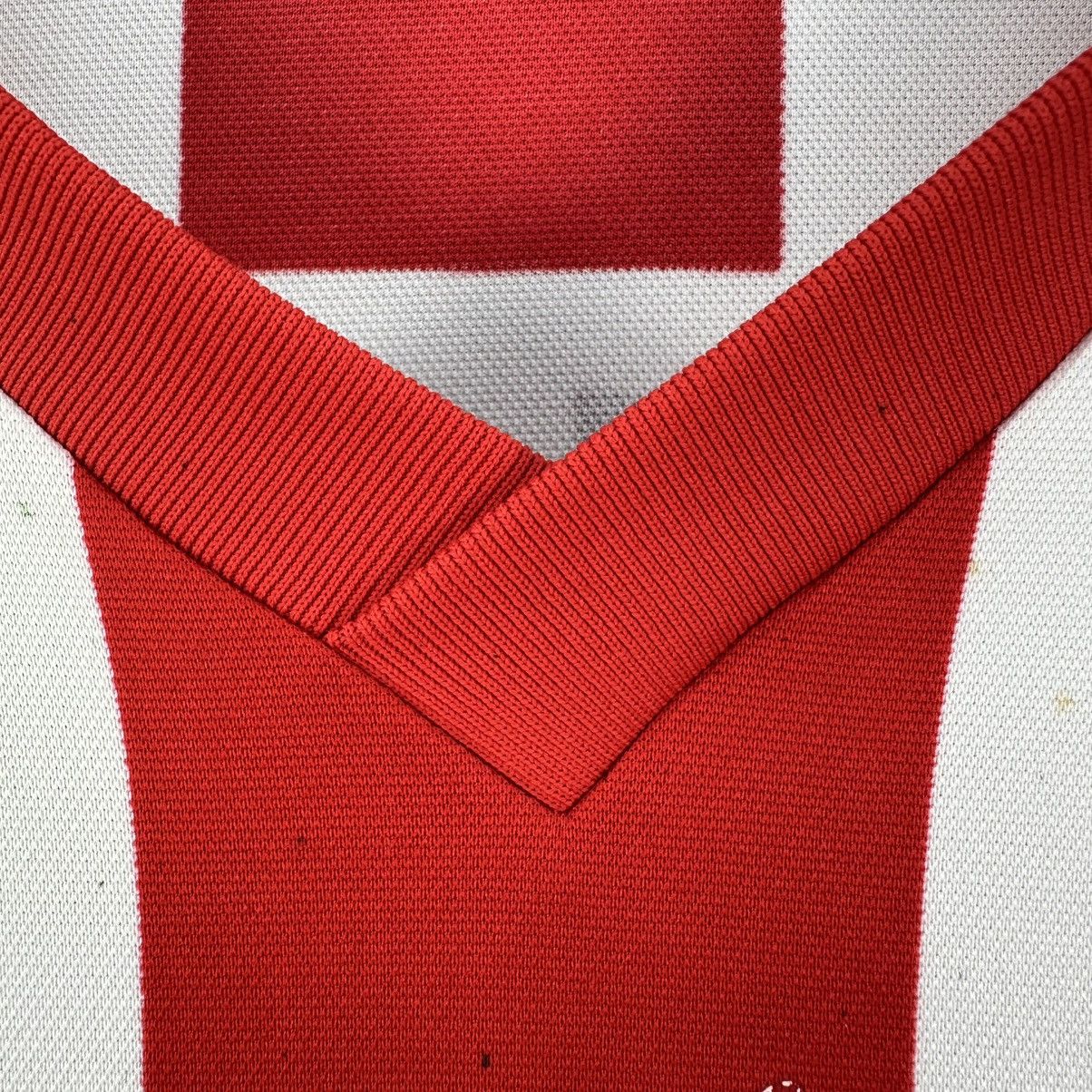 Puma Vintage Puma Jersey Number 77 Red Stripes V-Neck Collar Size US L / EU 52-54 / 3 - 8 Thumbnail