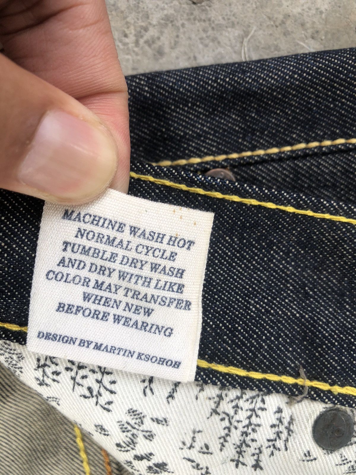RMC Jeans Red Monkey Company Embroidered Jeans Size US 32 / EU 48 - 19 Thumbnail