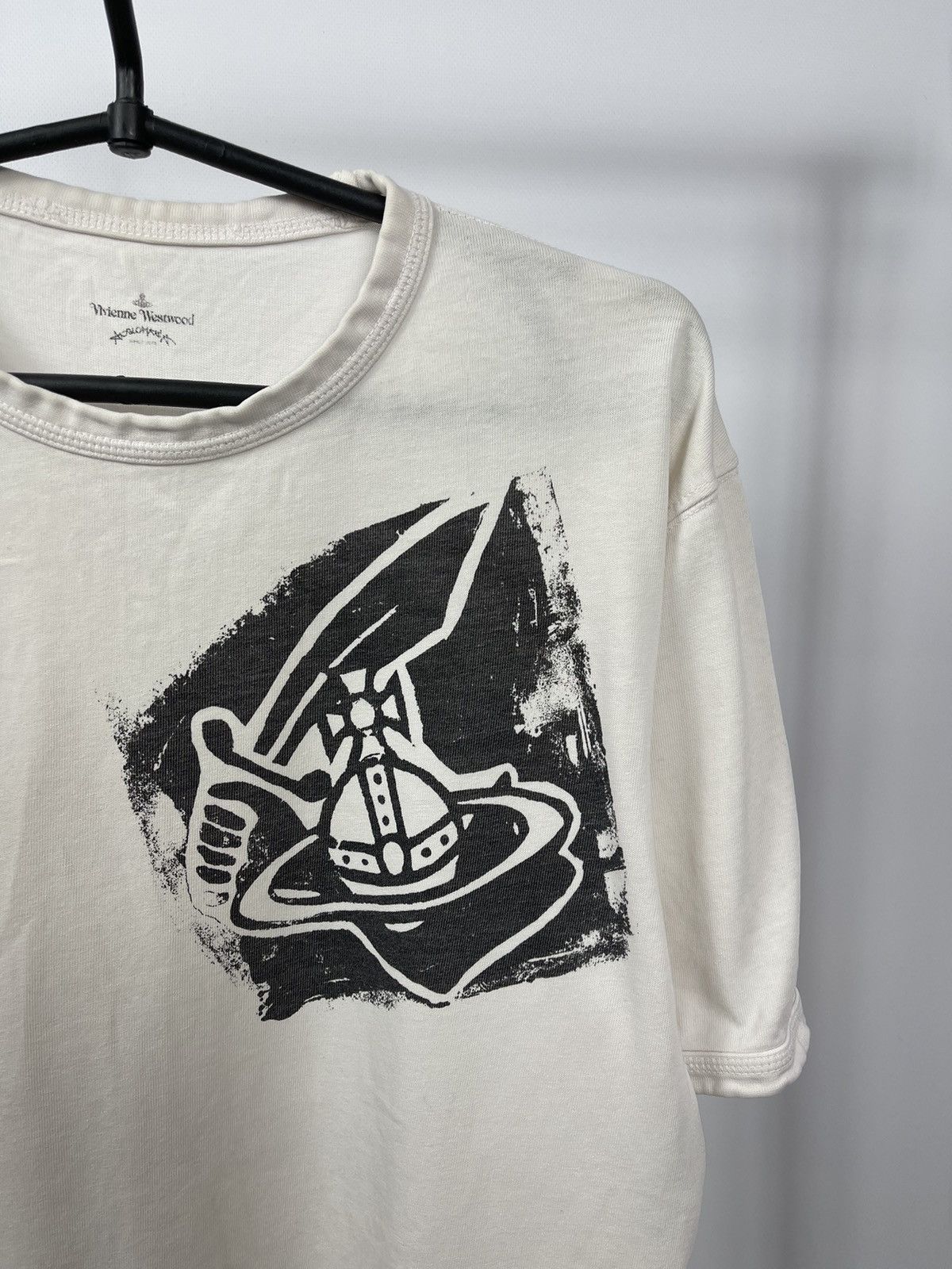 Vivienne Westwood Vivienne Westwood Anglomania T-Shirt Men's M White Cutlass Size US M / EU 48-50 / 2 - 2 Thumbnail