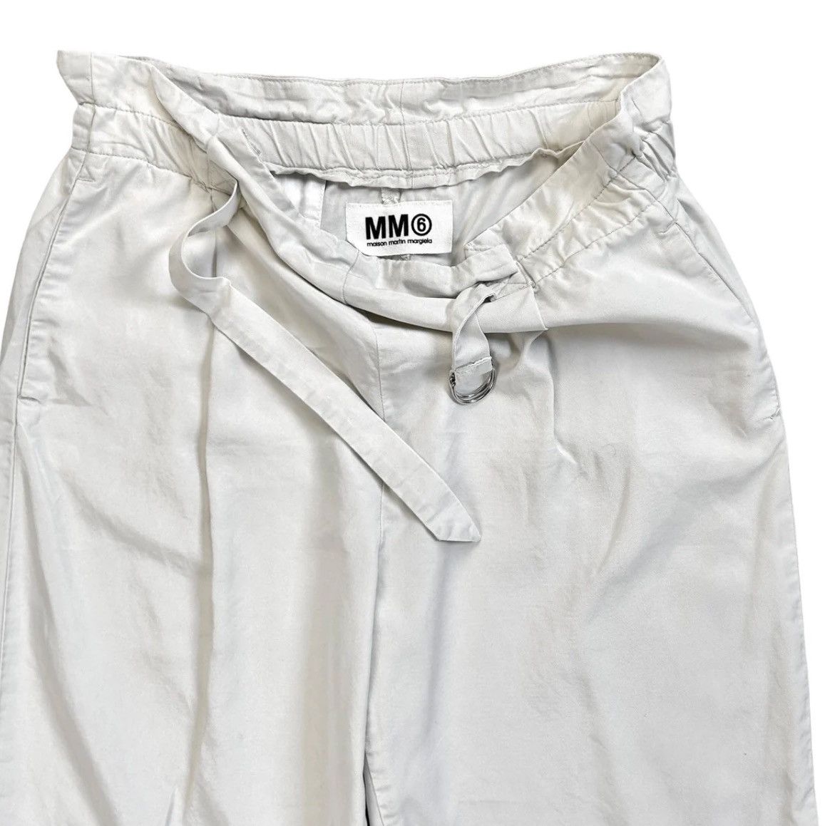 Maison Margiela MM6 Maison Martin Margiela Belted Lyocell Shorts Size US 30 / EU 46 - 5 Thumbnail