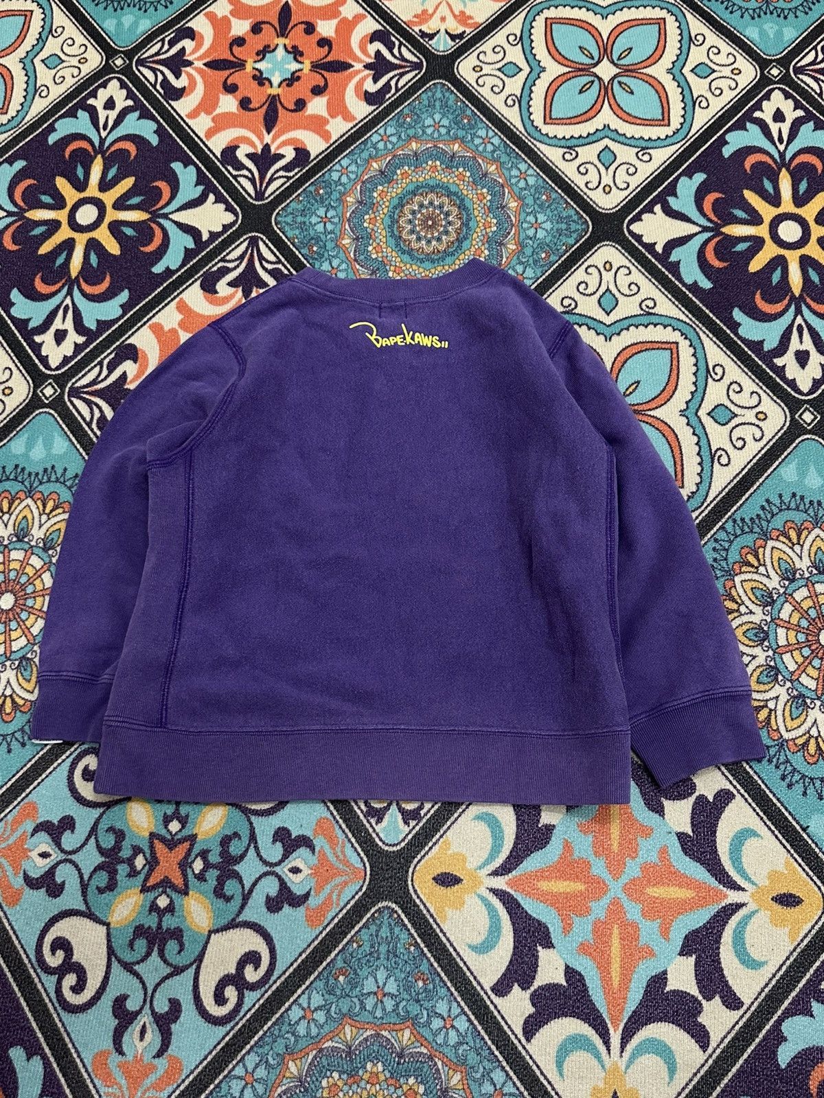 Bape × Kaws Bape (Baby Milo) x Kaws Kids/Youth Sweatshirt (Size 110) Size US XXS / EU 40 - 16 Thumbnail