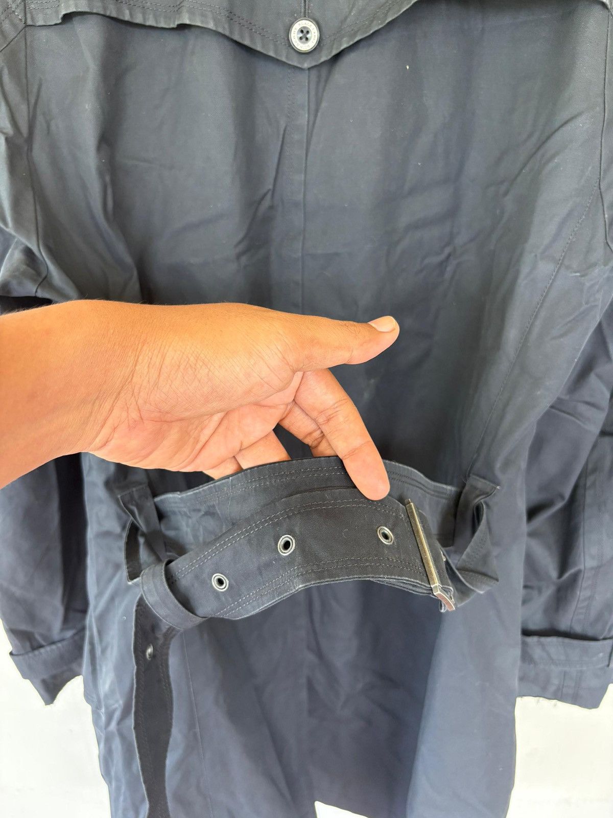 Burberry Burberry Black Label Trench Coat Jacket Design Nice Size US L / EU 52-54 / 3 - 17 Thumbnail
