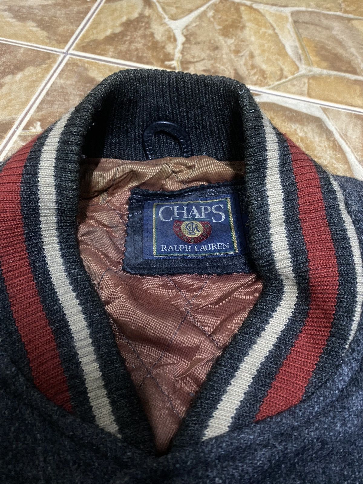 Ralph Lauren Vintage Varsity Jacket Ralph Lauren🔥 Size US XXL / EU 58 / 5 - 5 Thumbnail