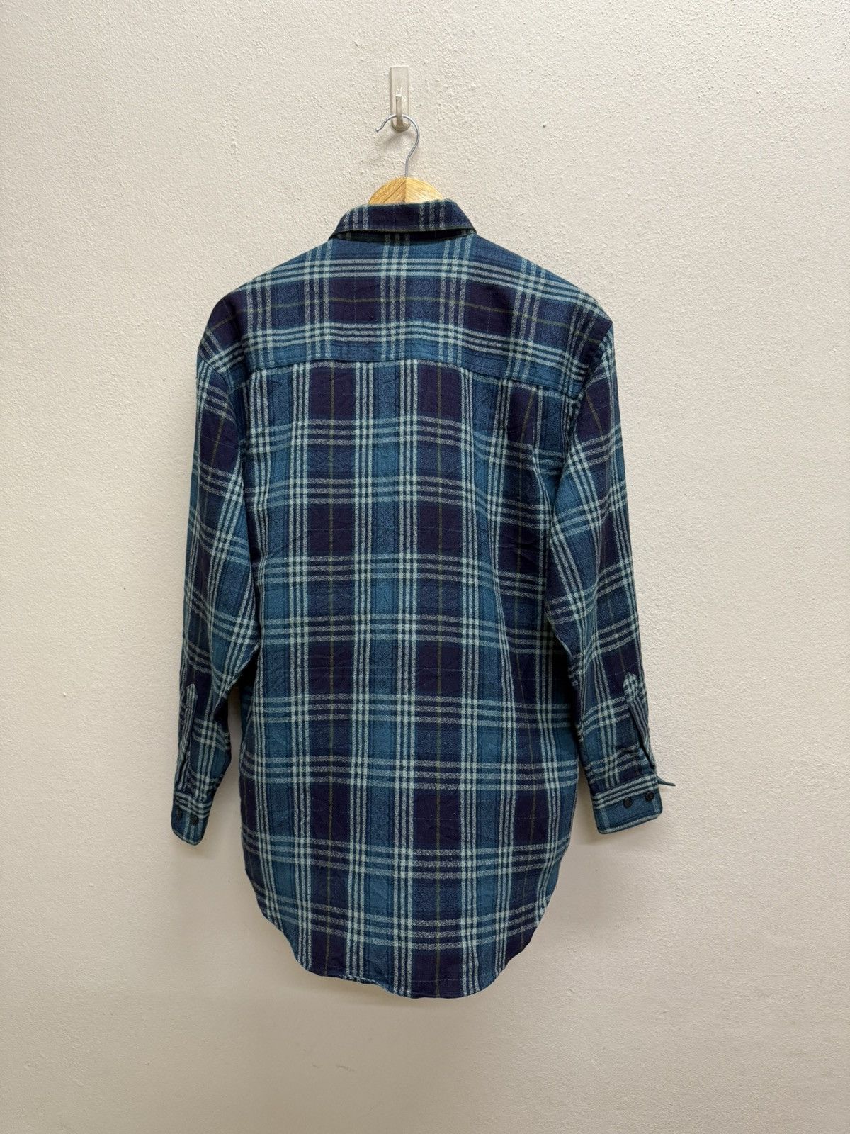 Esprit × Japanese Brand × Vintage Vintage Monade Esprit Chekered Flannel Button Up Shirt Size US L / EU 52-54 / 3 - 16 Thumbnail