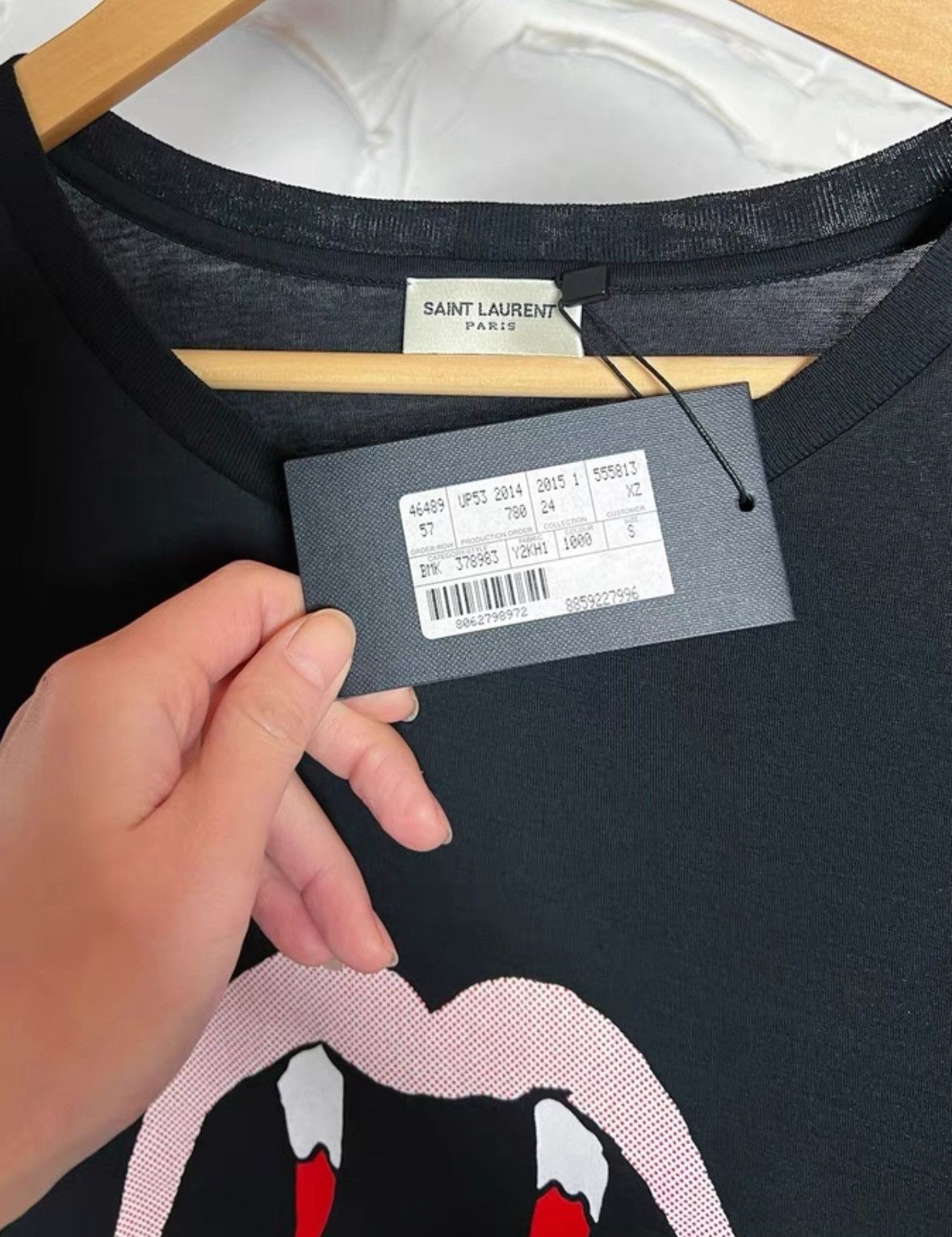 Saint Laurent Paris saint laurent Printed short sleeved shirt on2410-Nextarrow Size US S / EU 44-46 / 1 - 3 Thumbnail
