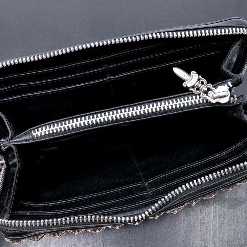 Chrome Hearts Chrome Hearts Pyramid Stud Clutch Size ONE SIZE - 4 Thumbnail