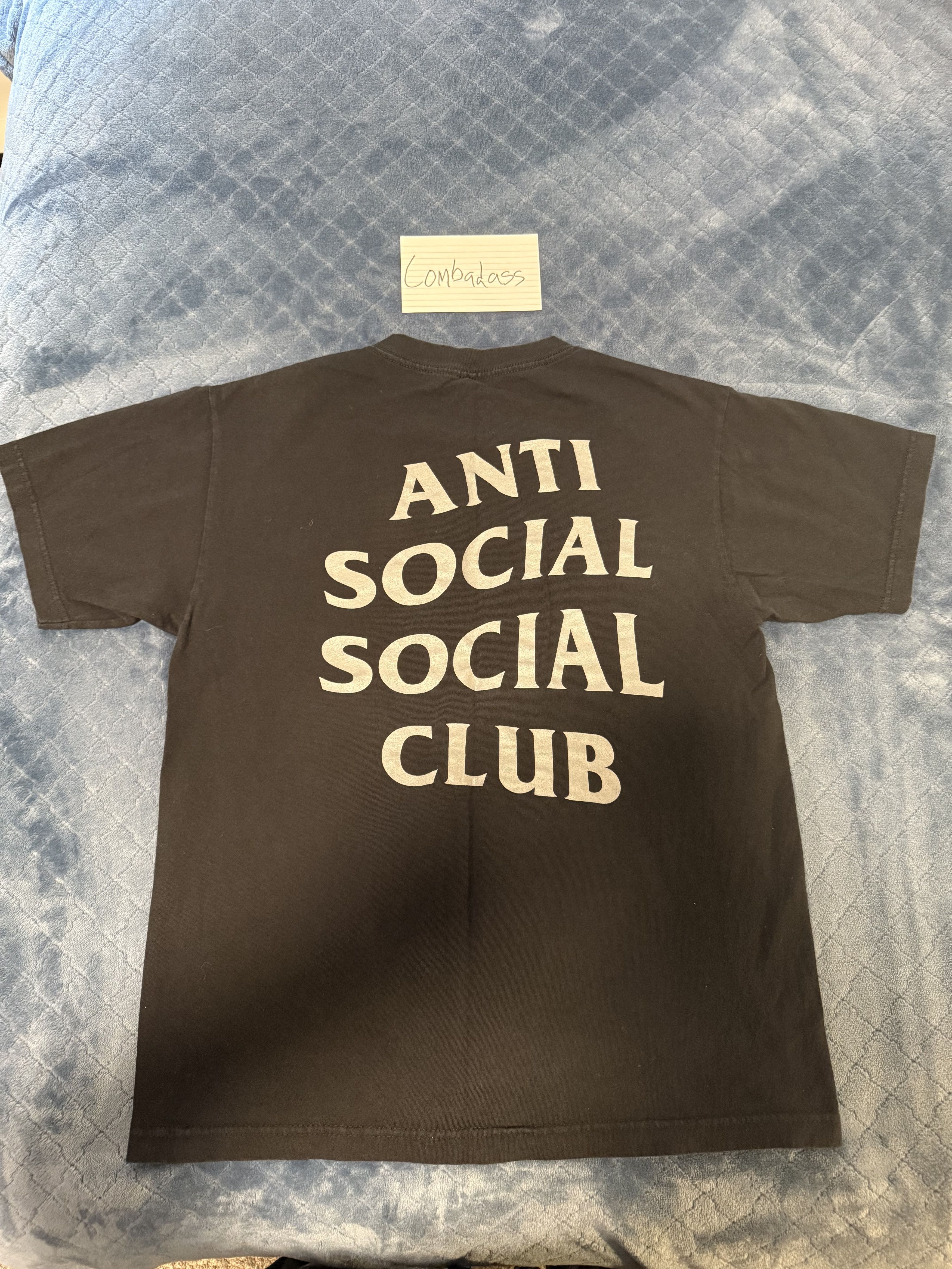 Anti Social Social Club Anti Social Social Club Black and Silver T-Shirt Size US M / EU 48-50 / 2 - 2 Thumbnail
