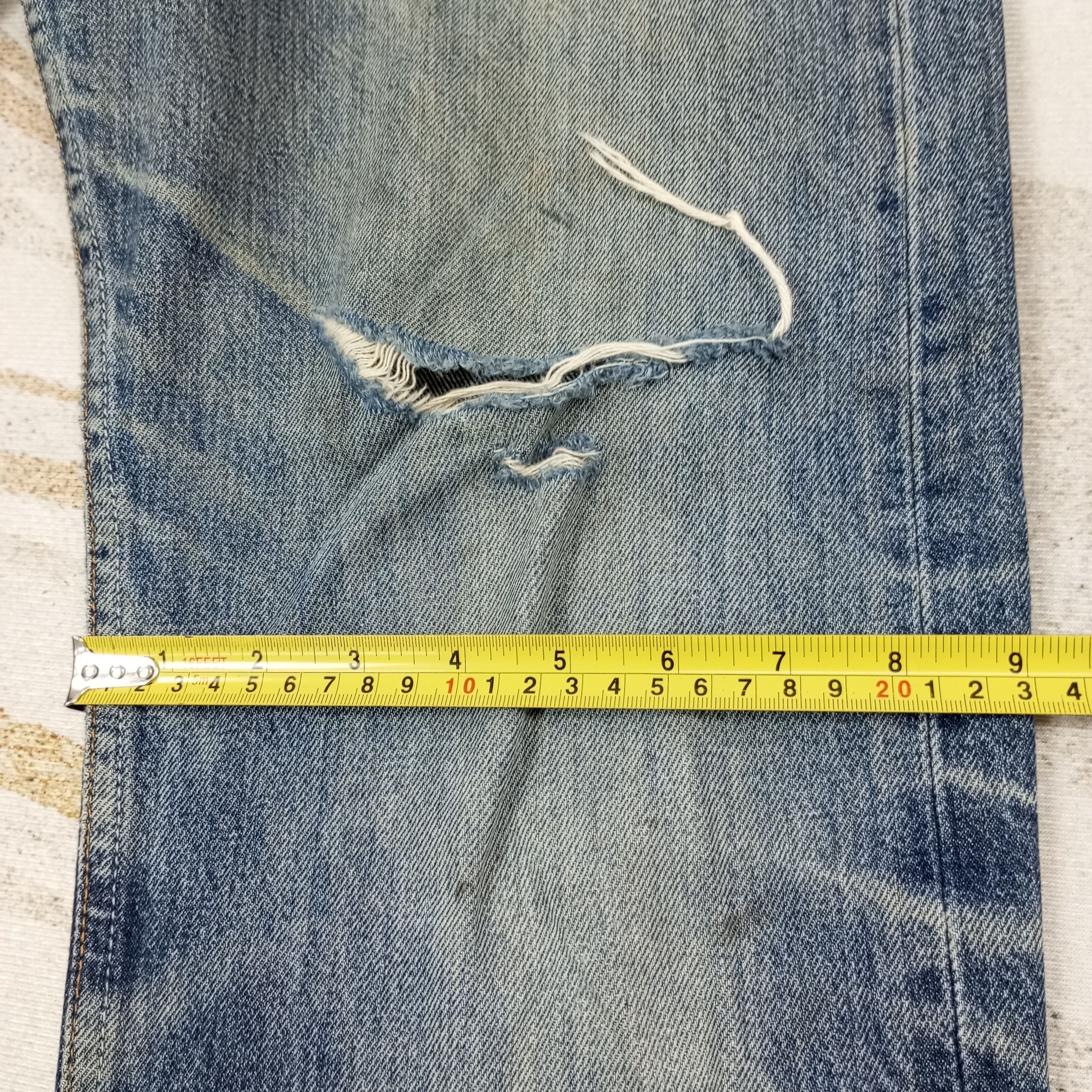 Levi's Levis 501 Streetwear Distressed Jeans c235n18 Size US 30 / EU 46 - 9 Thumbnail