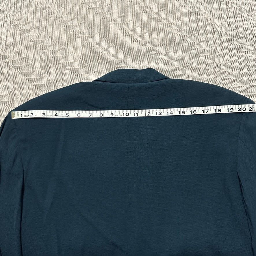 Zanella Zanella navy double breasted blazer size 40R Size 40R - 10 Thumbnail