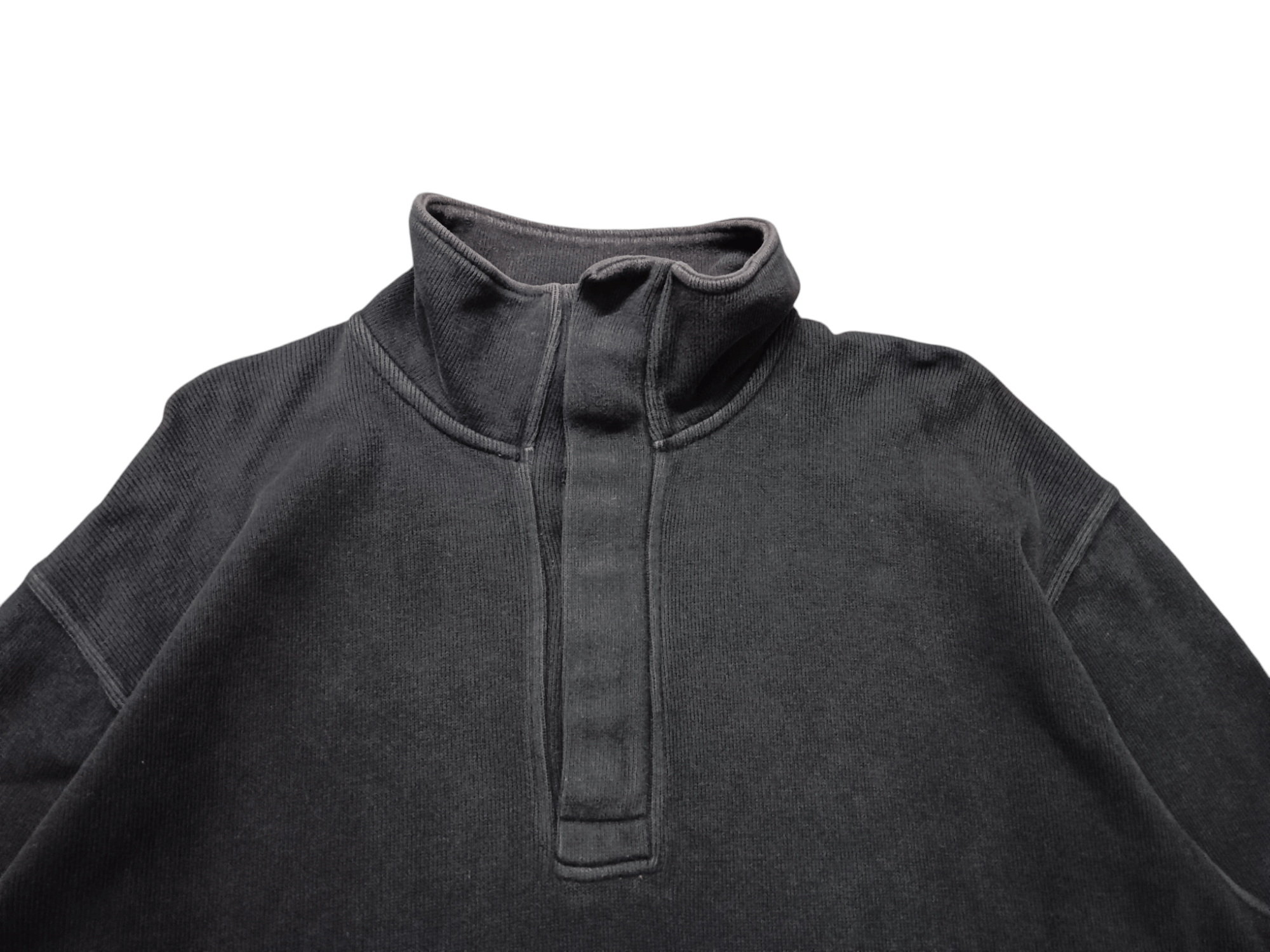 J.W. Brine James w.Brine Plain Black Sweatshirt Size US M / EU 48-50 / 2 - 2 Thumbnail