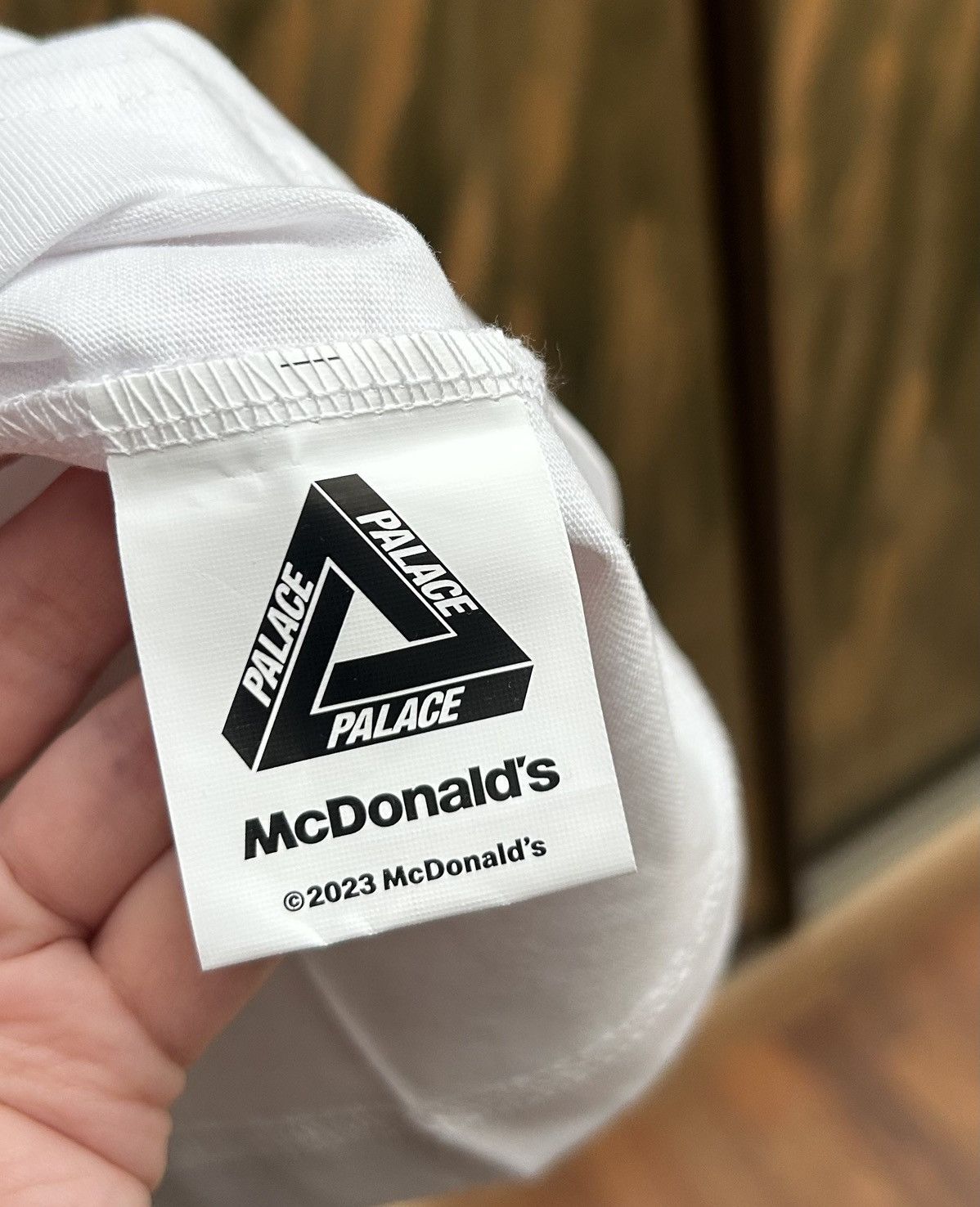 Palace Palace McDonald’s Logo Tee In Size L White Size US L / EU 52-54 / 3 - 5 Thumbnail