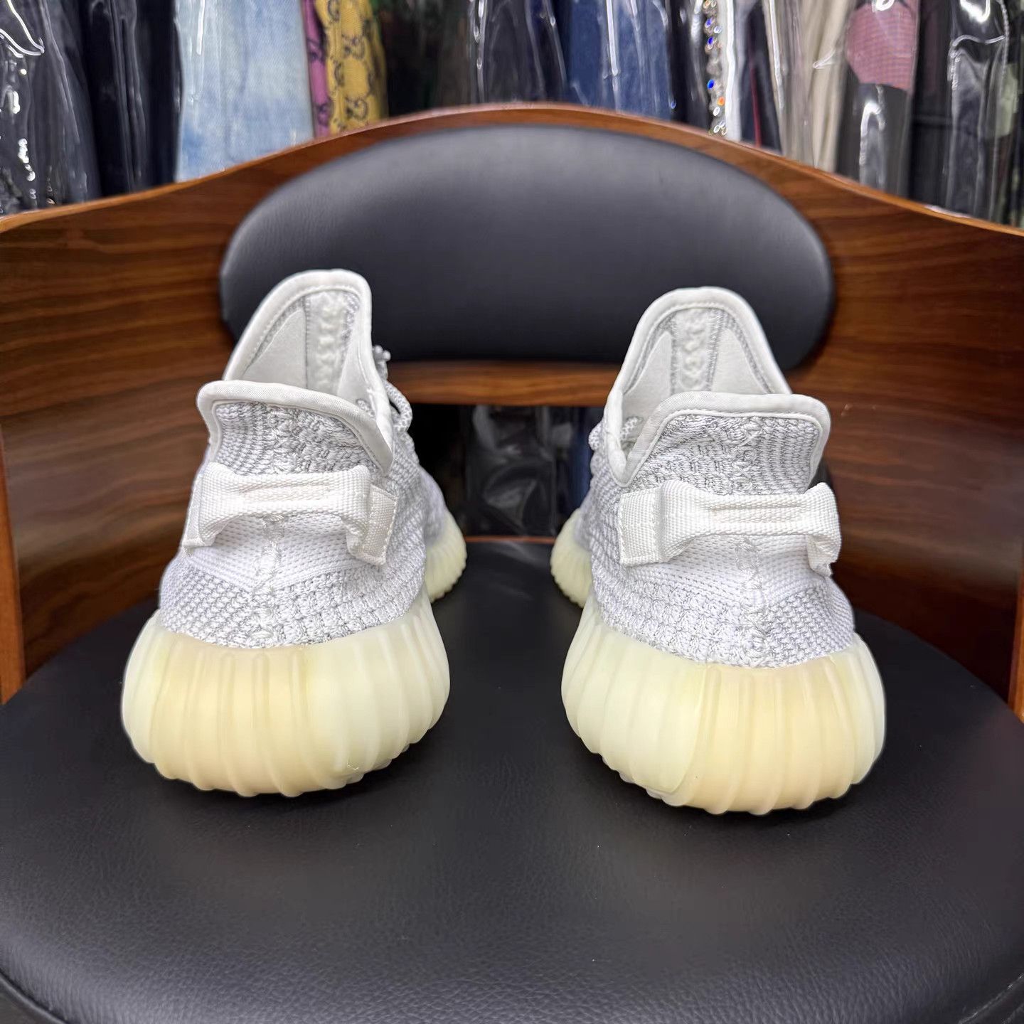 Adidas adidas Yeezy Boost 350 V2 "Static" (Non‑Reflective) K15 Size US 11.5 / EU 44-45 - 3 Thumbnail