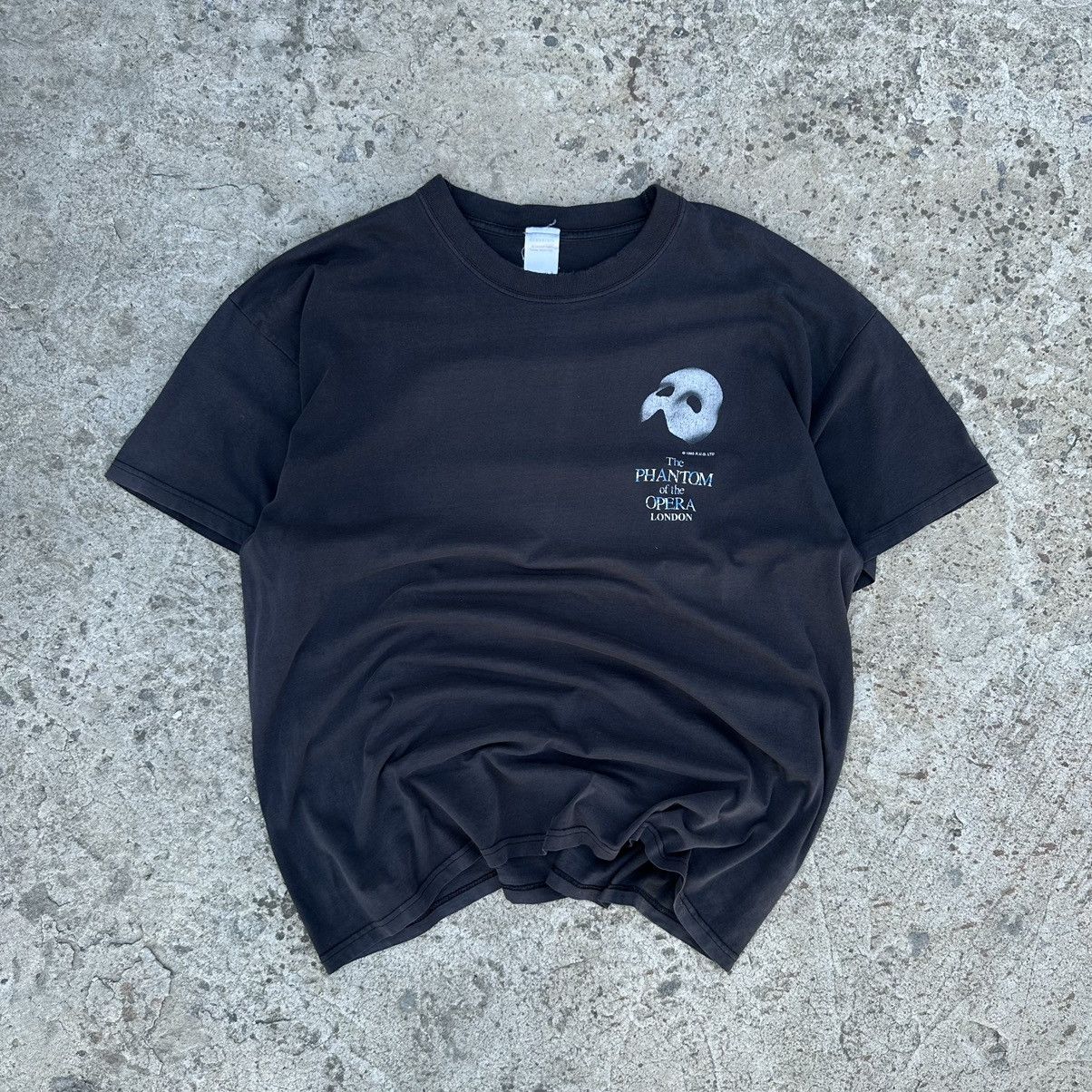 Band Tees Vintage T-shirts The Phantom OF The Opera London 1988 Y2K Size US XL / EU 56 / 4 - 2 Thumbnail