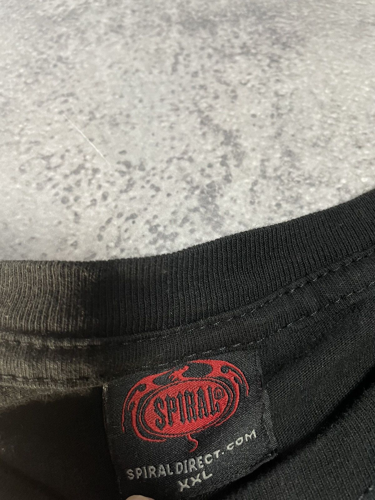 Other Vintage Spiral Wild T Shirt Tee Skull Big Logo Baggy 90s Size US XXL / EU 58 / 5 - 7 Thumbnail