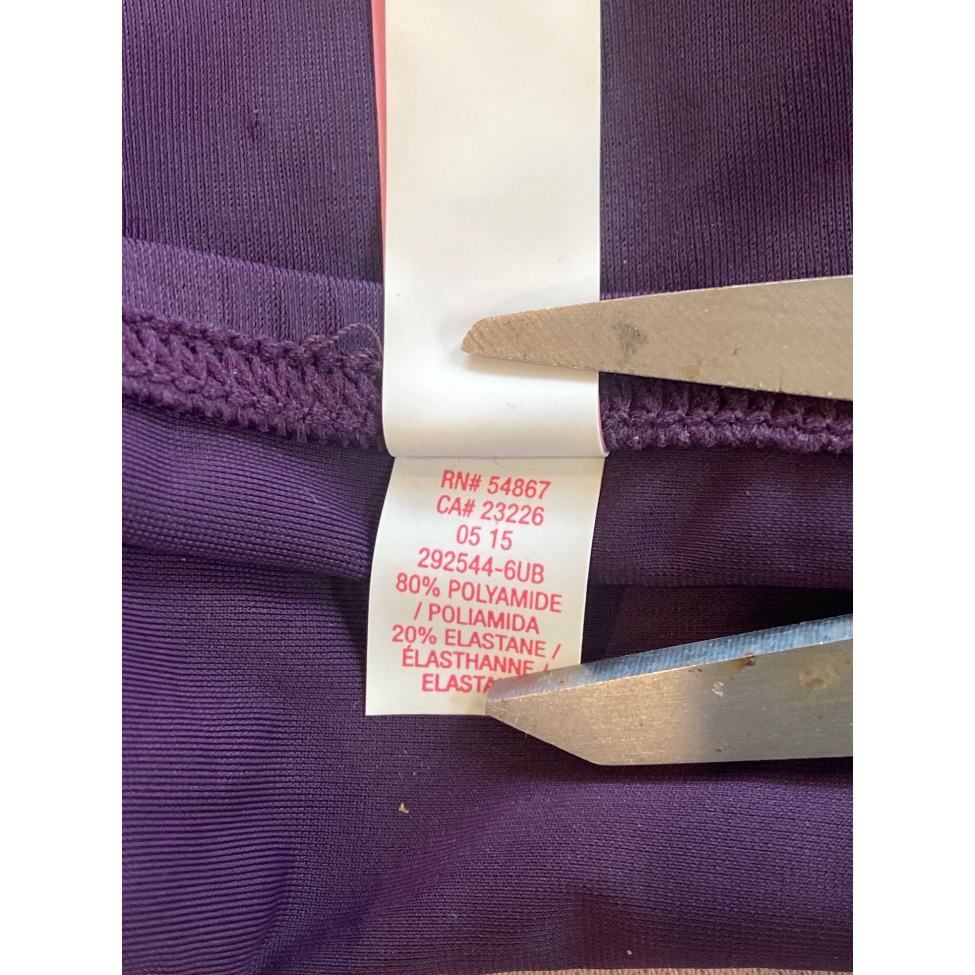 Victoria's Secret Victoria’s Secret Forever Dark Purple Tankini XL Size XL / US 12-14 / IT 48-50 - 11 Thumbnail