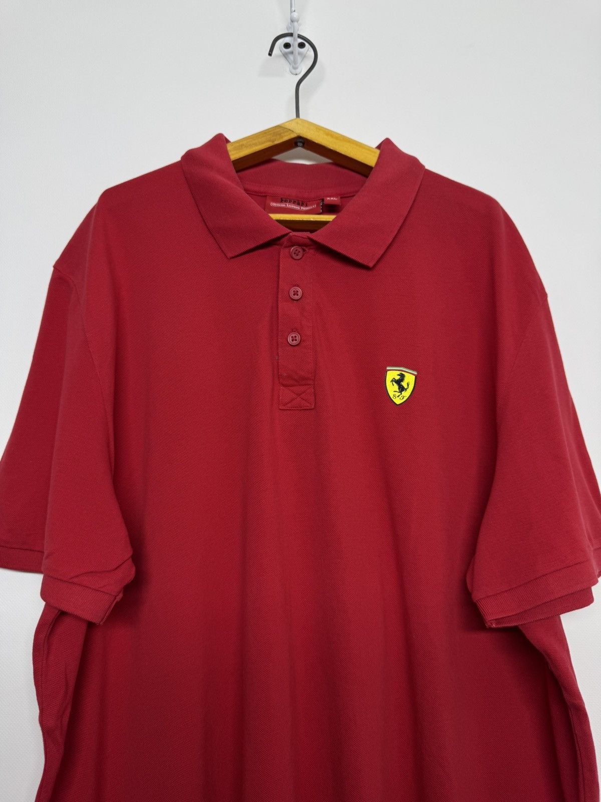 Ferrari Vintage Ferrari 90s Racing Polo Tee Motorsport F1 Rare Hype Size US XXL / EU 58 / 5 - 1 Thumbnail