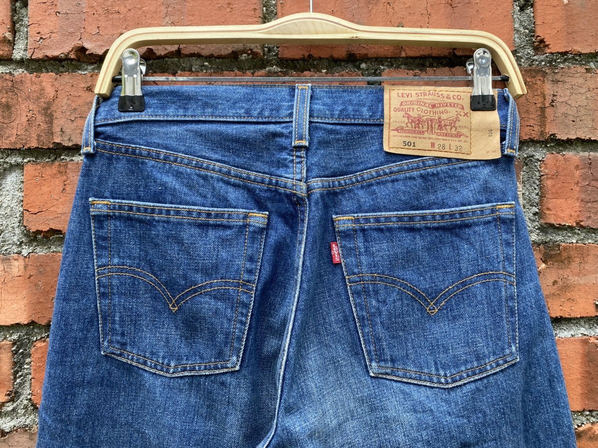 Levi's Vintage Clothing W29x32 Vintage levi's 501 women made in USA Size 29" - 3 Thumbnail