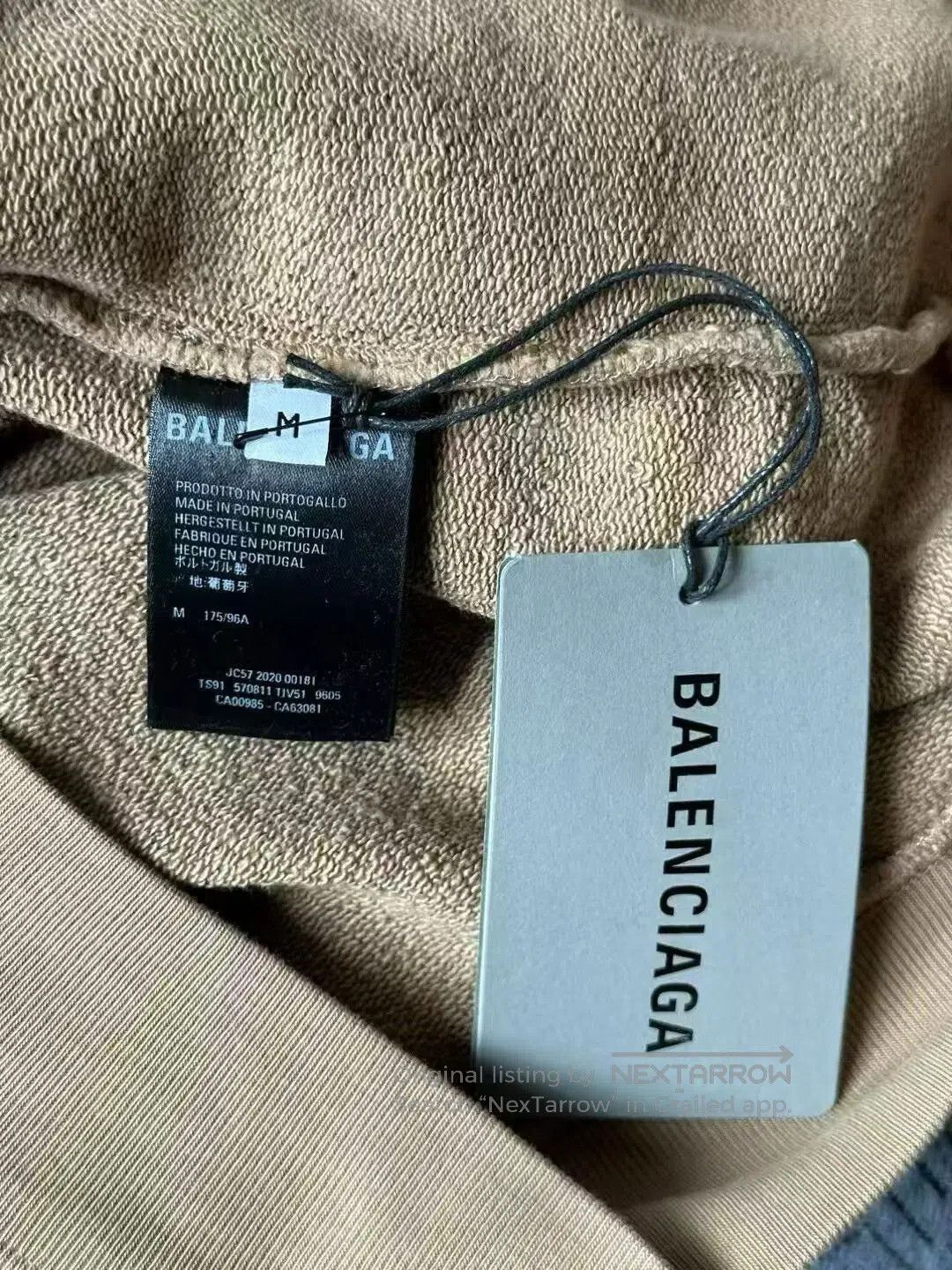 Balenciaga Balenciaga Khaki Mailbox Hoodie. Size US M / EU 48-50 / 2 - 4 Thumbnail