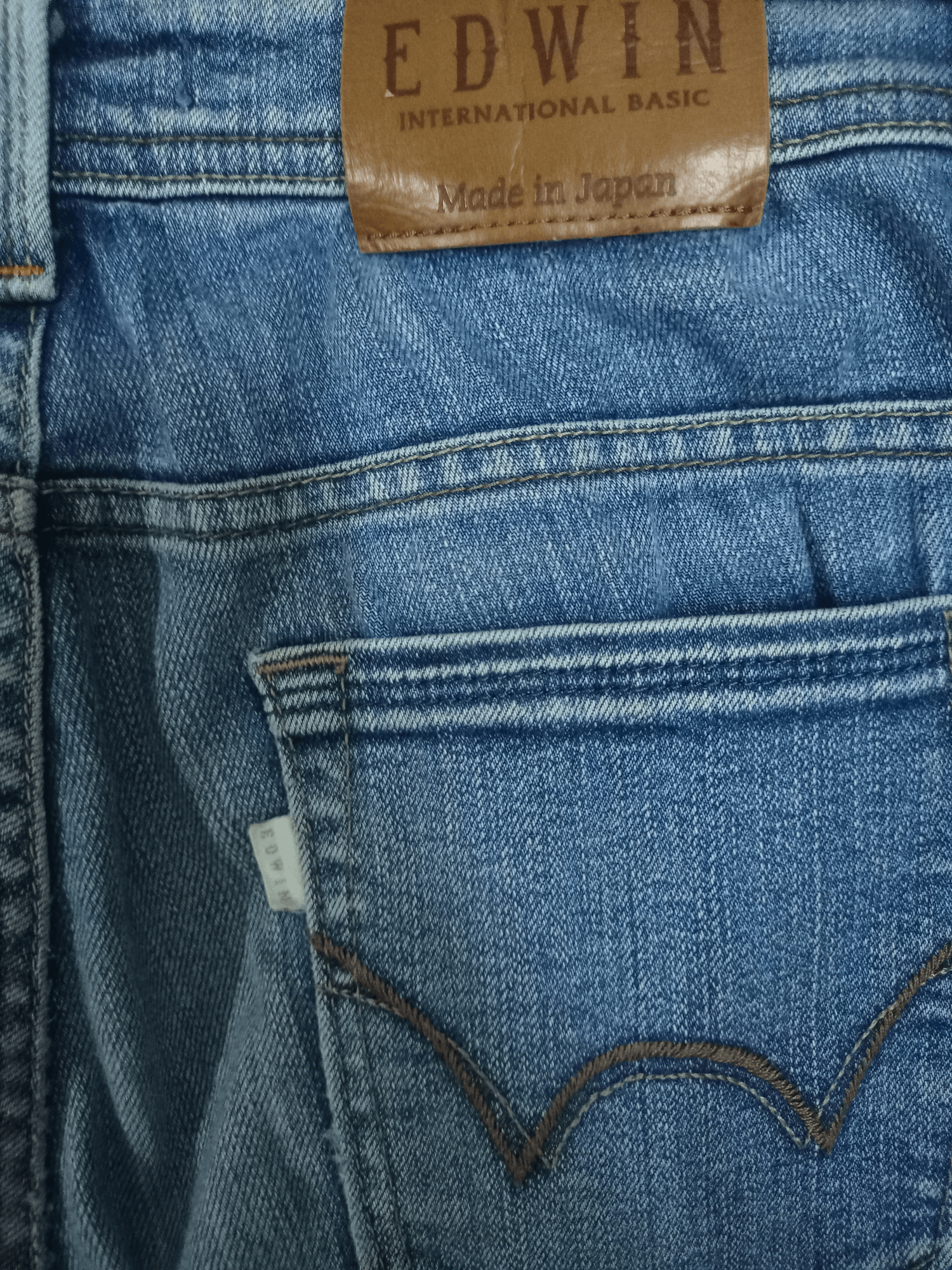Edwin × Japanese Brand Vintage Edwin Japan Light Wash Distressed Jeans 27x30 Size US 27 - 10 Thumbnail