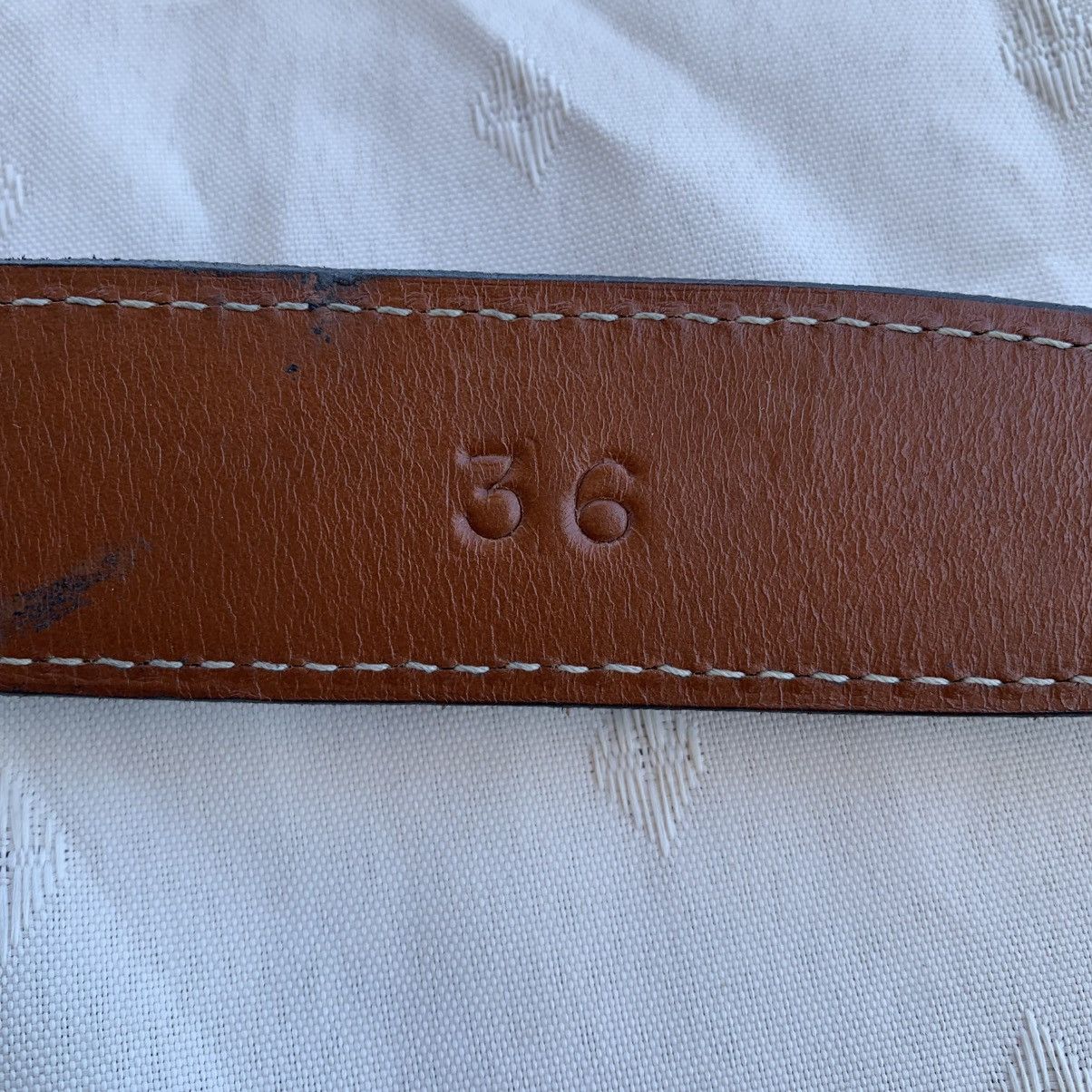 Designer Heartline Santa Fe Silver Belt Size 36 - 4 Thumbnail