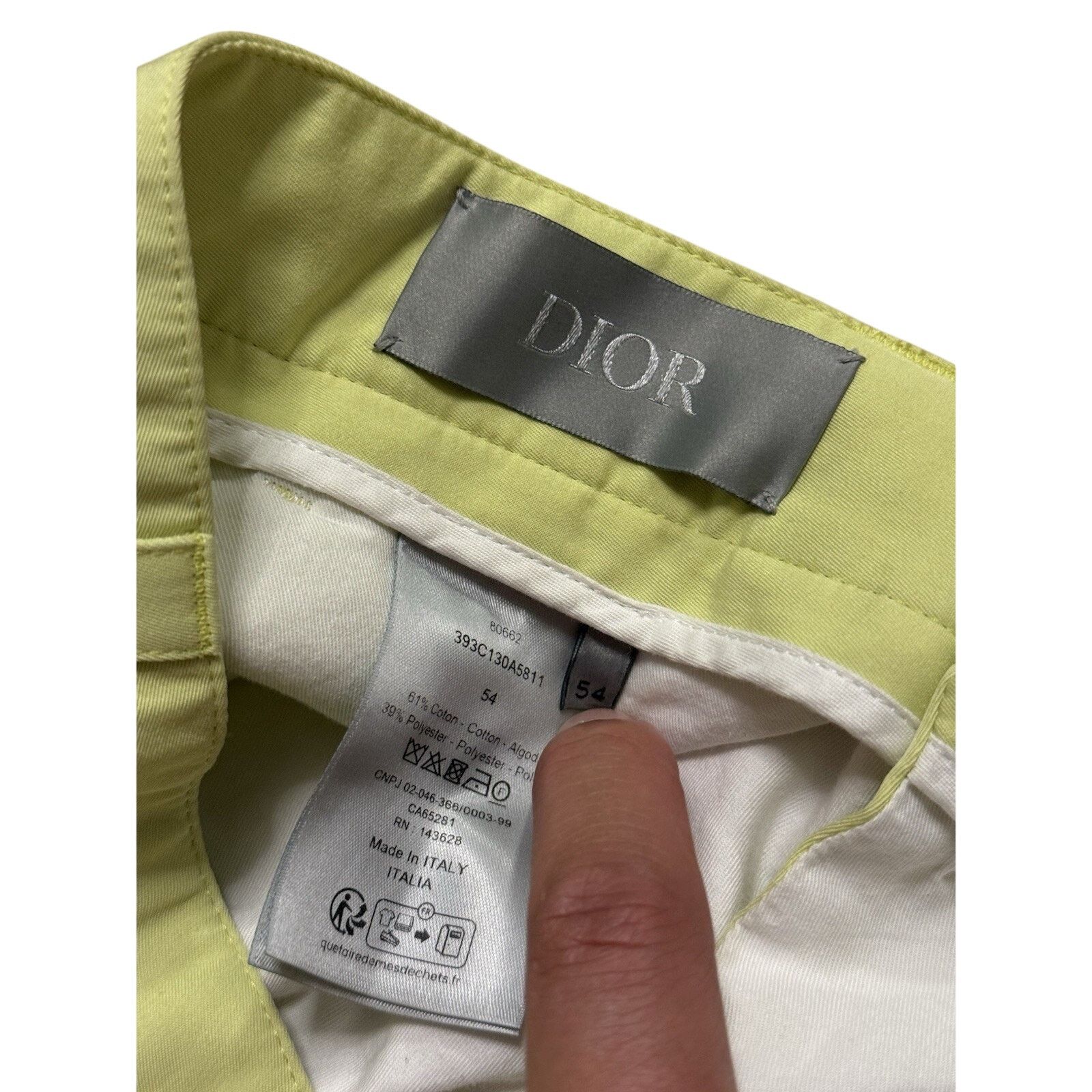 Dior DIOR Cargo Pants size 54 IT gabardine cargo tech pants Size US 36 / EU 52 - 5 Thumbnail