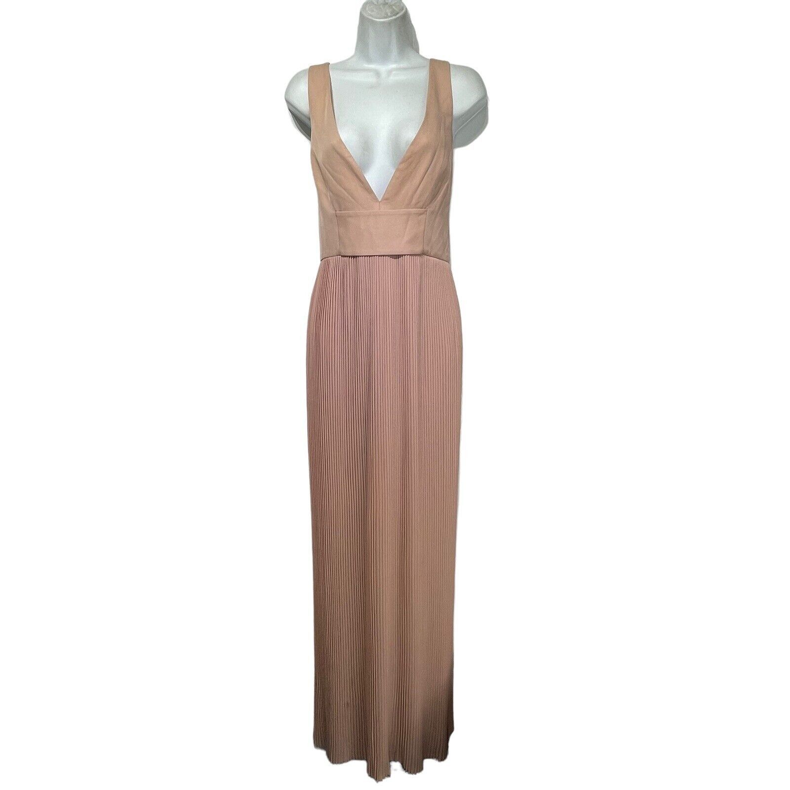 NICHOLAS nicholas the label accordion pleated maxi dress gown Size 8 Size M / US 6-8 / IT 42-44 - 2 Thumbnail