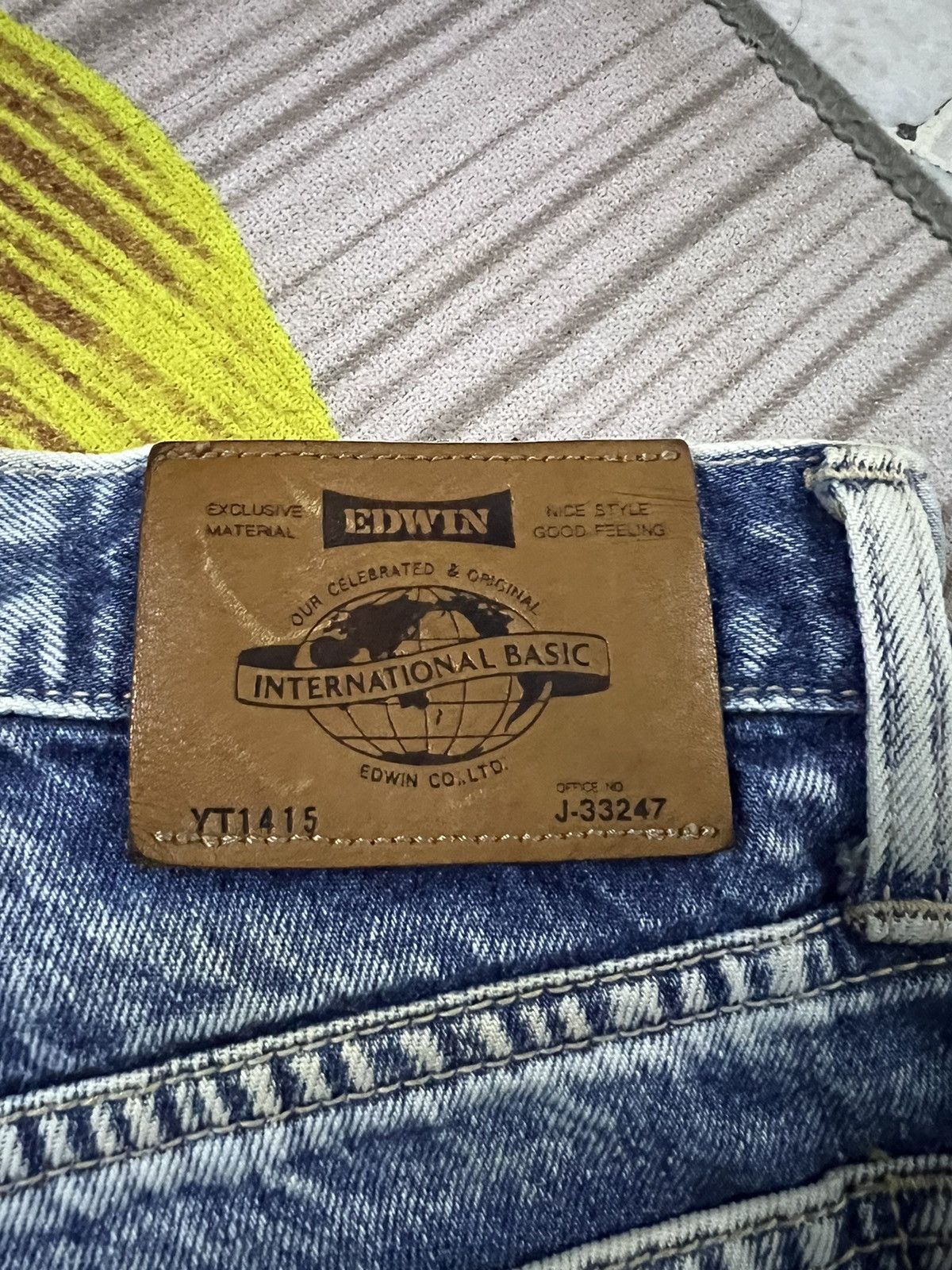 Edwin × Vintage VINTAGE EDWIN INTERNATIONAL BASIC ASID WASH JEANS Size US 27 - 19 Thumbnail
