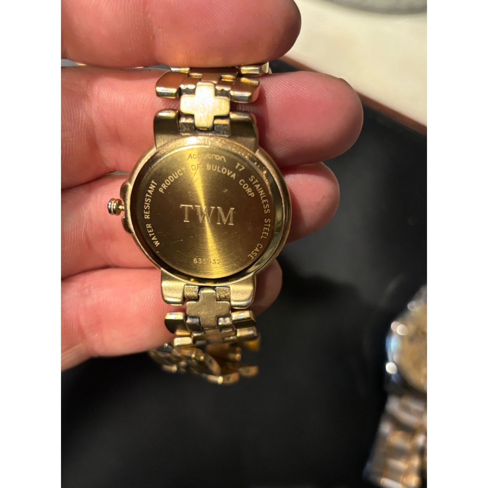 Bulova Accutron Gold Tone Men’s Watch. New Battery. Size ONE SIZE - 10 Thumbnail