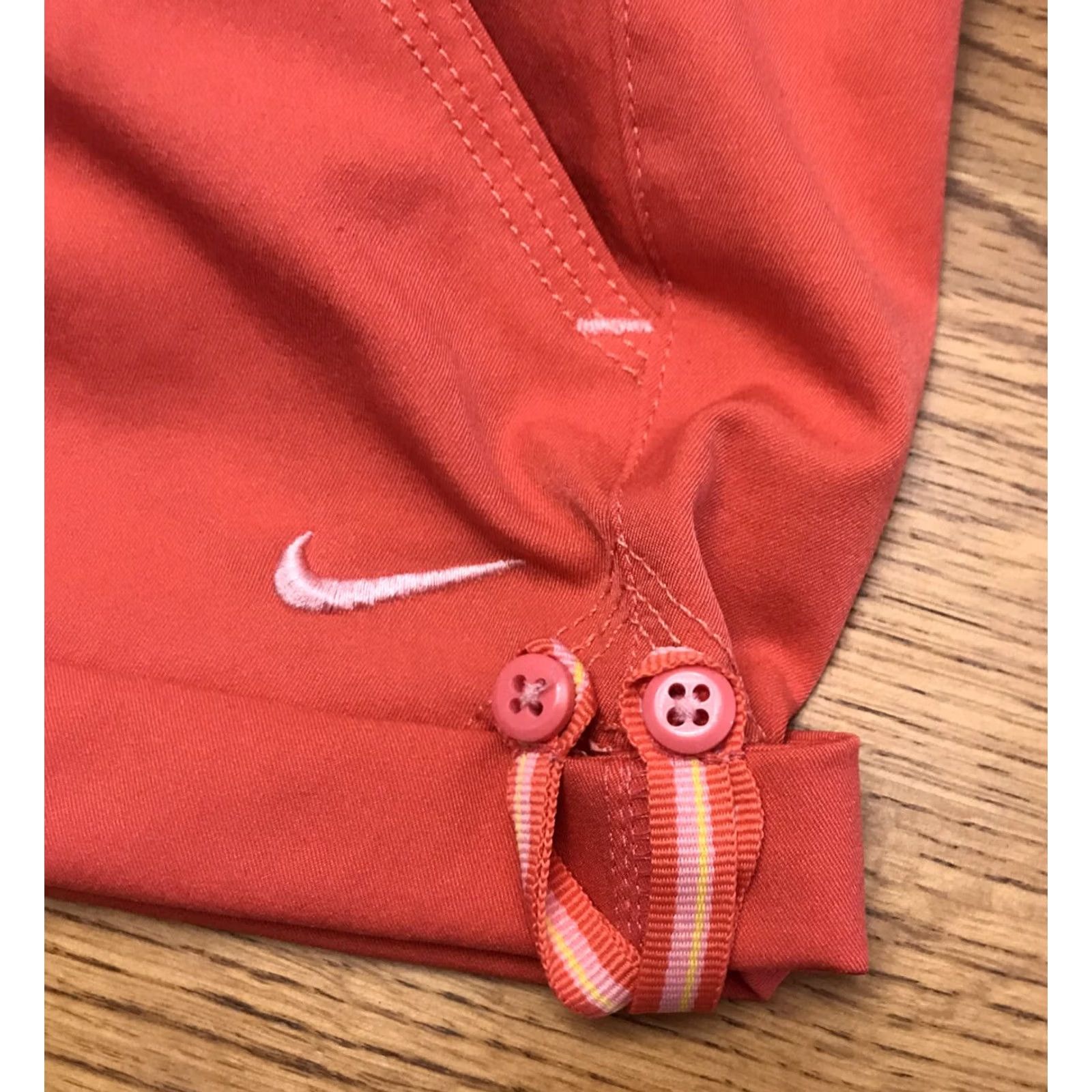 Nike Nike Shorts Shirt Women S Pink Casual Activewear 4-6 belt Zip fly elastic waist Pockets 4.5 Inseam 30 in Waist 1517 Size 28" / US 6 / IT 42 - 4 Thumbnail