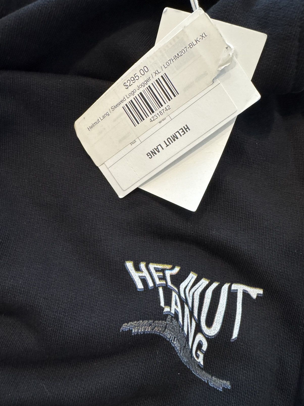 Helmut Lang Helmut Lang / Skewed Logo Jogger Size US 36 / EU 52 - 3 Thumbnail