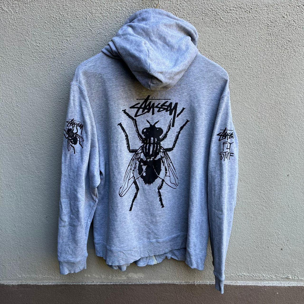 Stussy Vintage STUSSY Fly Stuff hoodie Size US L / EU 52-54 / 3 - 1 Thumbnail