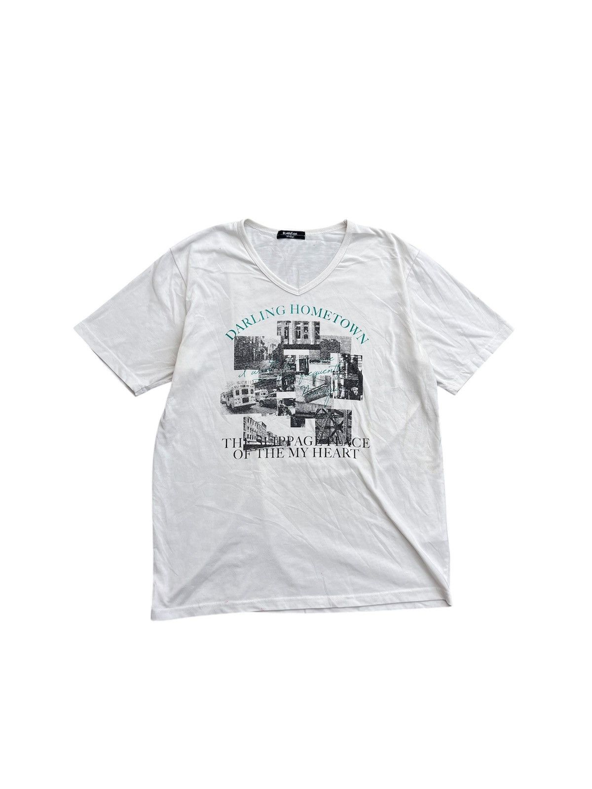 If Six Was Nine × Japanese Brand × Le Grande Bleu (L.G.B.) DOUBLE FOCUS POEM TEE Y2K PUNK Size US S / EU 44-46 / 1 - 1 Thumbnail