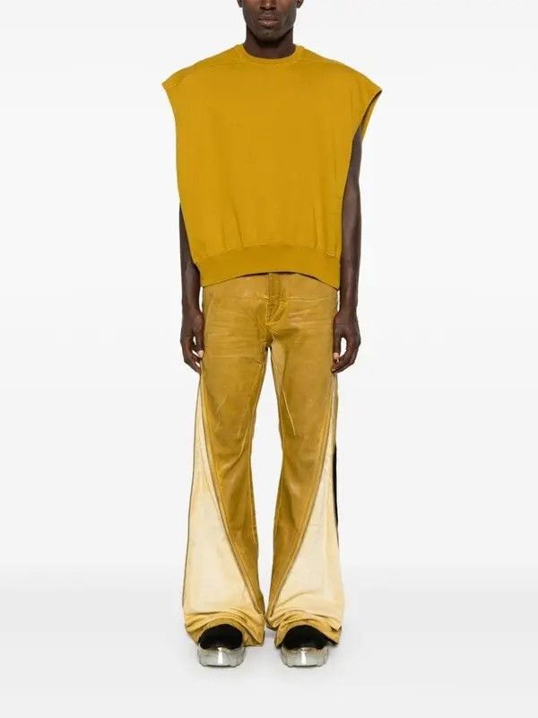 Rick Owens Drkshdw Rick Owens DRKSHDW Sleeveless Jumbo Tatlin Sweatshirt Size US L / EU 52-54 / 3 - 2 Thumbnail