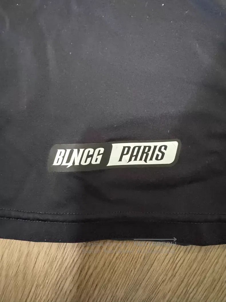 Balenciaga Balenciaga Black High-Neck Short-Sleeve T-Shirt Size US L / EU 52-54 / 3 - 5 Thumbnail