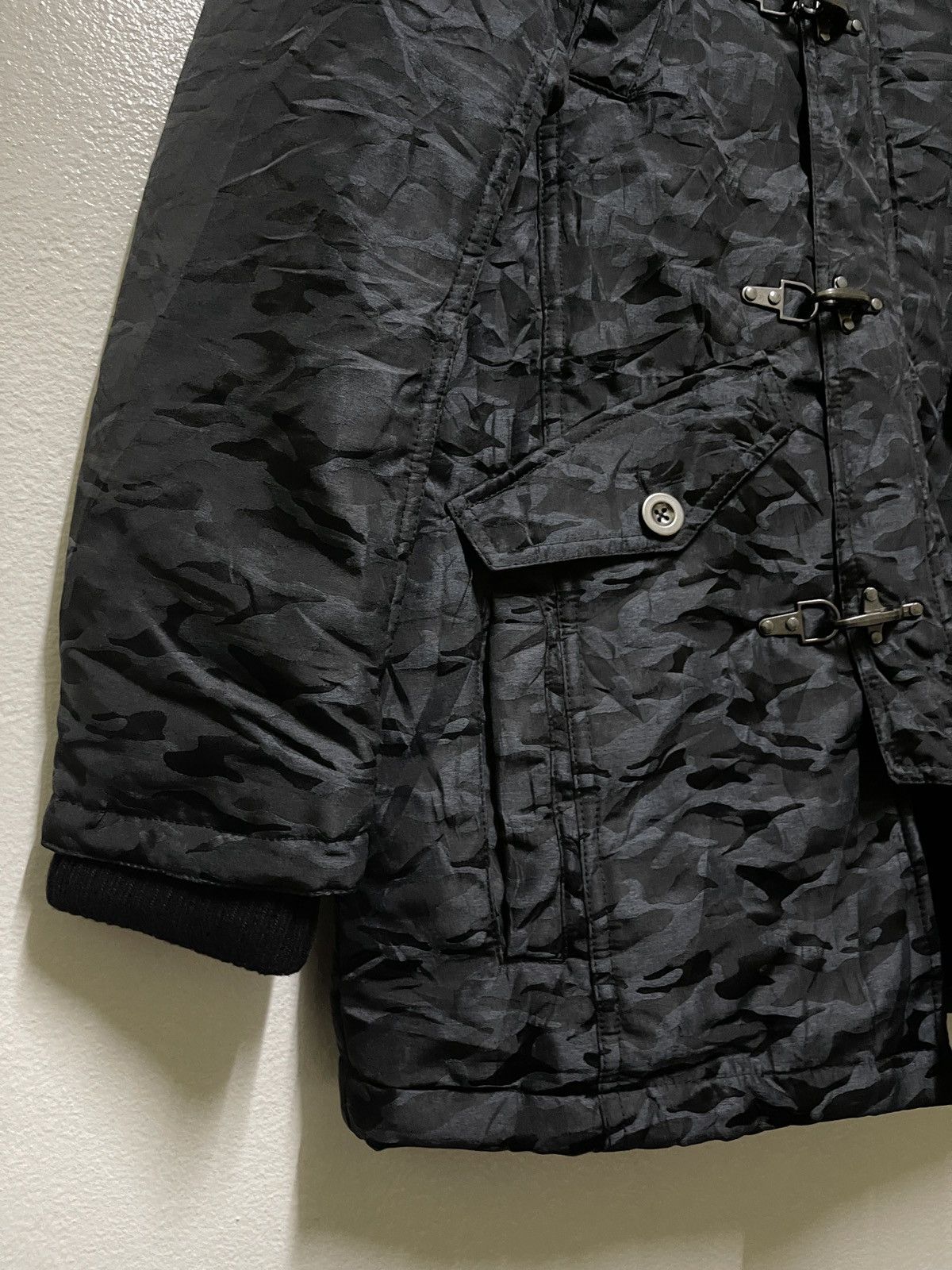 In The Attic In The Attic Long Jacket Camouflage Hoodie Size US L / EU 52-54 / 3 - 3 Thumbnail