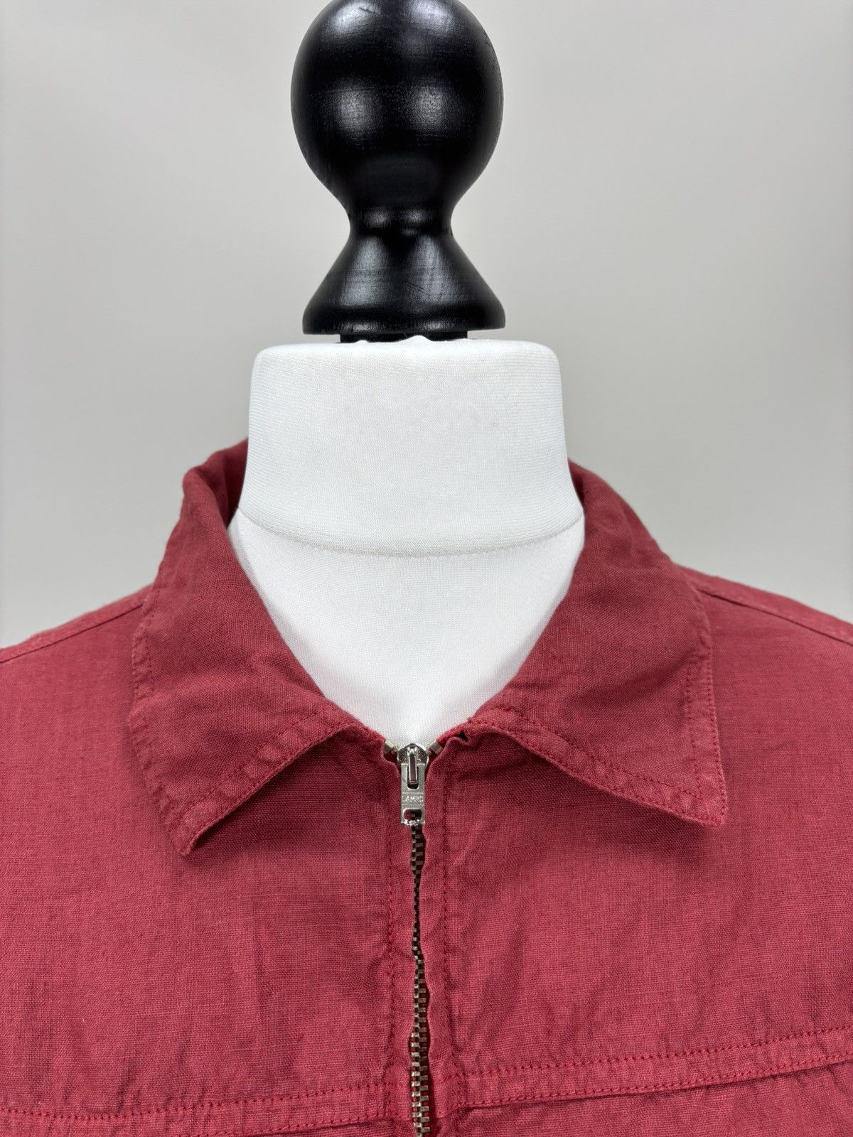 Transit Womens linen jacket Transit Par Such Size 2 Color Red Size M / US 6-8 / IT 42-44 - 4 Thumbnail