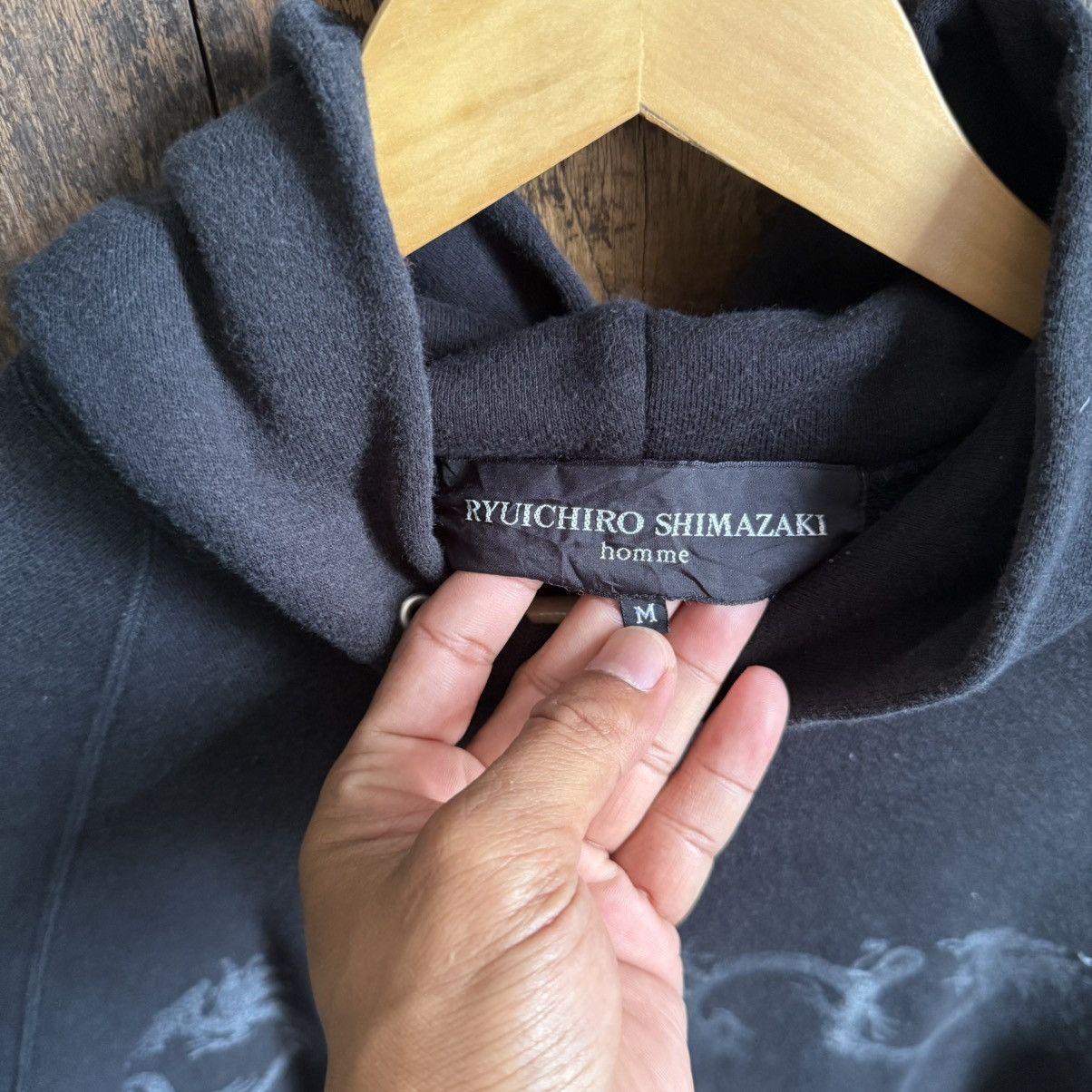Ryuichiro Shimazaki Vintage Ryuichiro Shimazaki Homme Hoodie Size US M / EU 48-50 / 2 - 3 Thumbnail