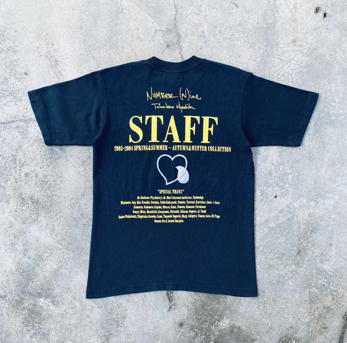 Number (N)ine Vintage Number Nine Touch Me Im Sick Staff Tees Size US XS / EU 42 / 0 - 2 Thumbnail