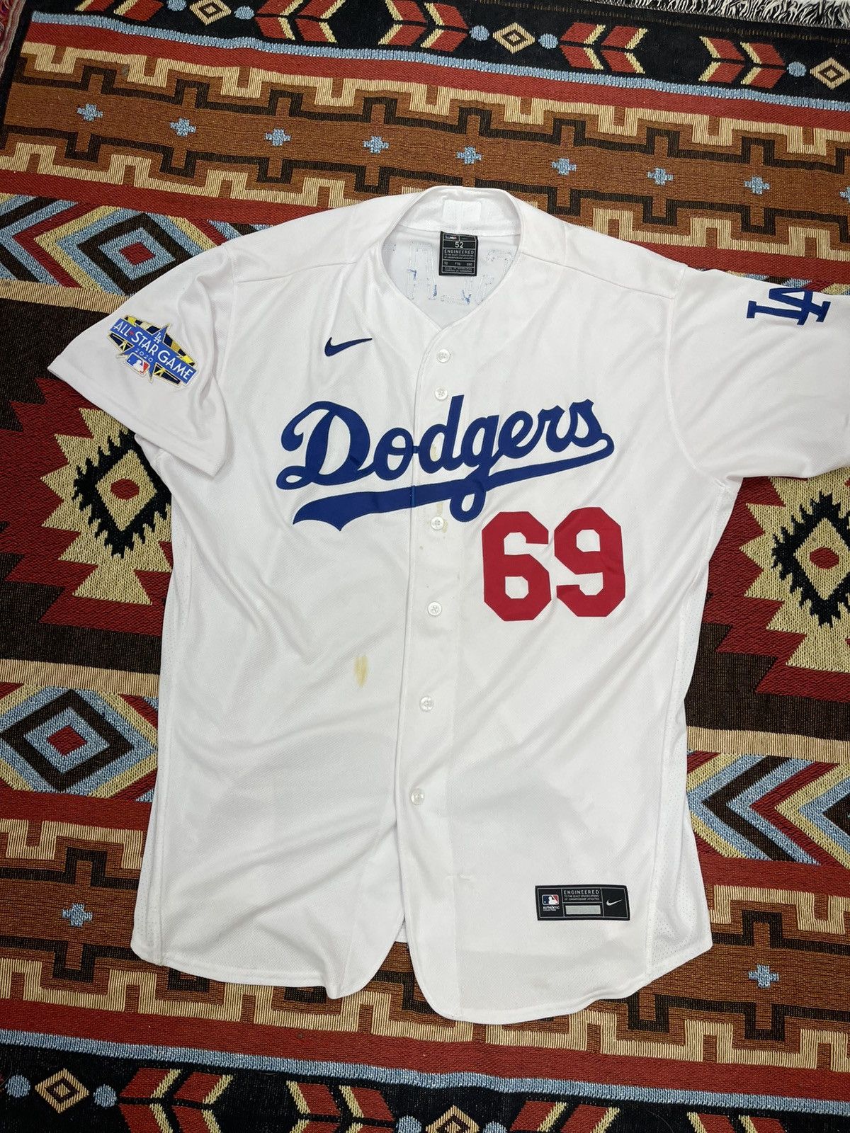 MLB × Nike L.A DODGERS NIKE JERSEY Size US XXL / EU 58 / 5 - 1 Thumbnail