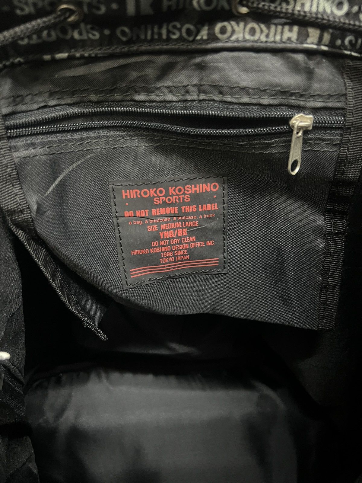 Hiroko Koshino Homme Hiroko Koshino Sports Bacpak Multipocket Size ONE SIZE - 12 Thumbnail