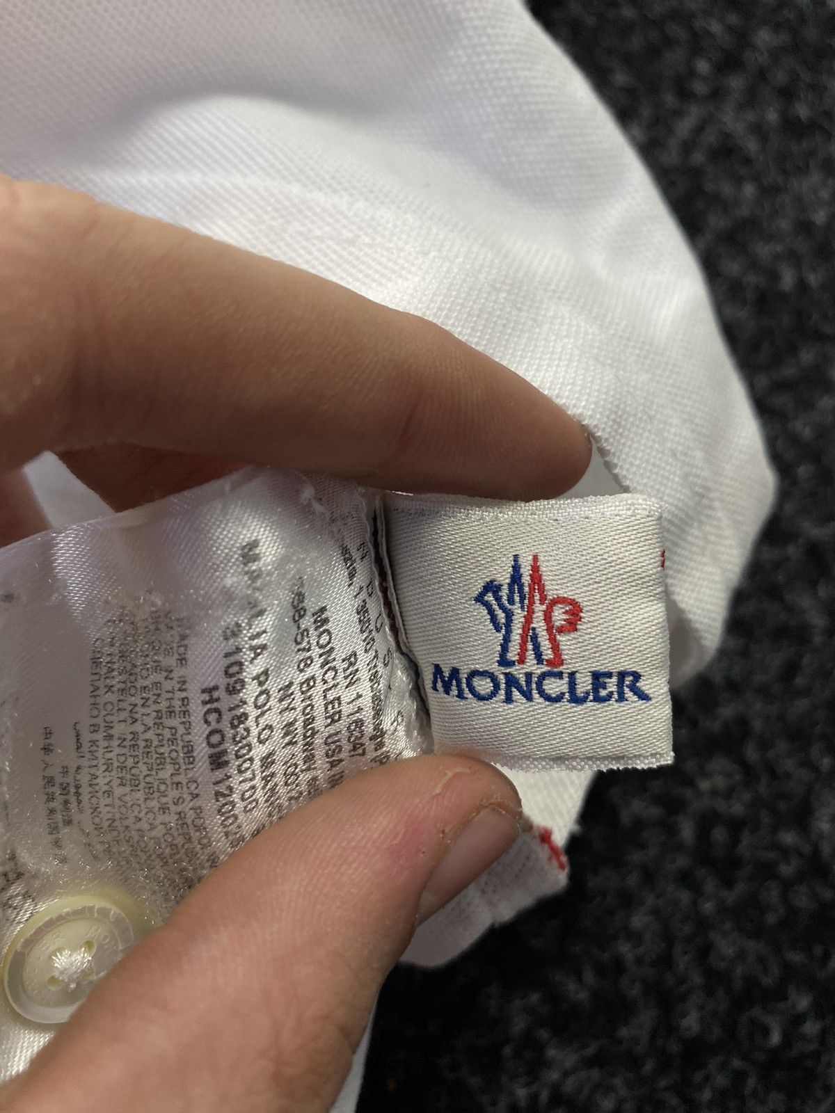 Designer × Moncler × Vintage RARE 🚨Moncler long sleeve polo vintage unisex Size L / US 10 / IT 46 - 15 Thumbnail