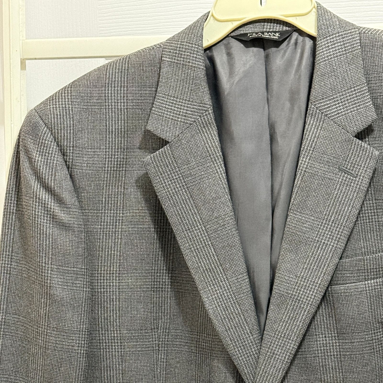 Jos. A. Bank Jos. A. Bank 44R silk & wool sport coat suit jacket blazer Size 44R - 2 Thumbnail