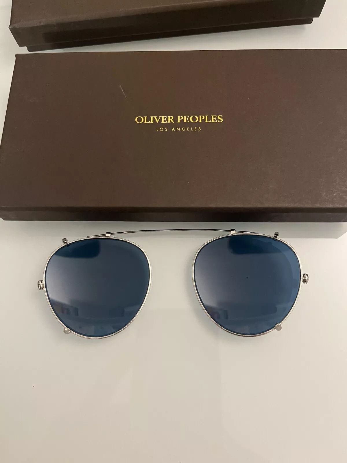 Oliver Peoples OLIVER PEOPLES MP-2 CLIP ON in Blue Lens OV1104C 503680 46 Size 46 - 7 Thumbnail