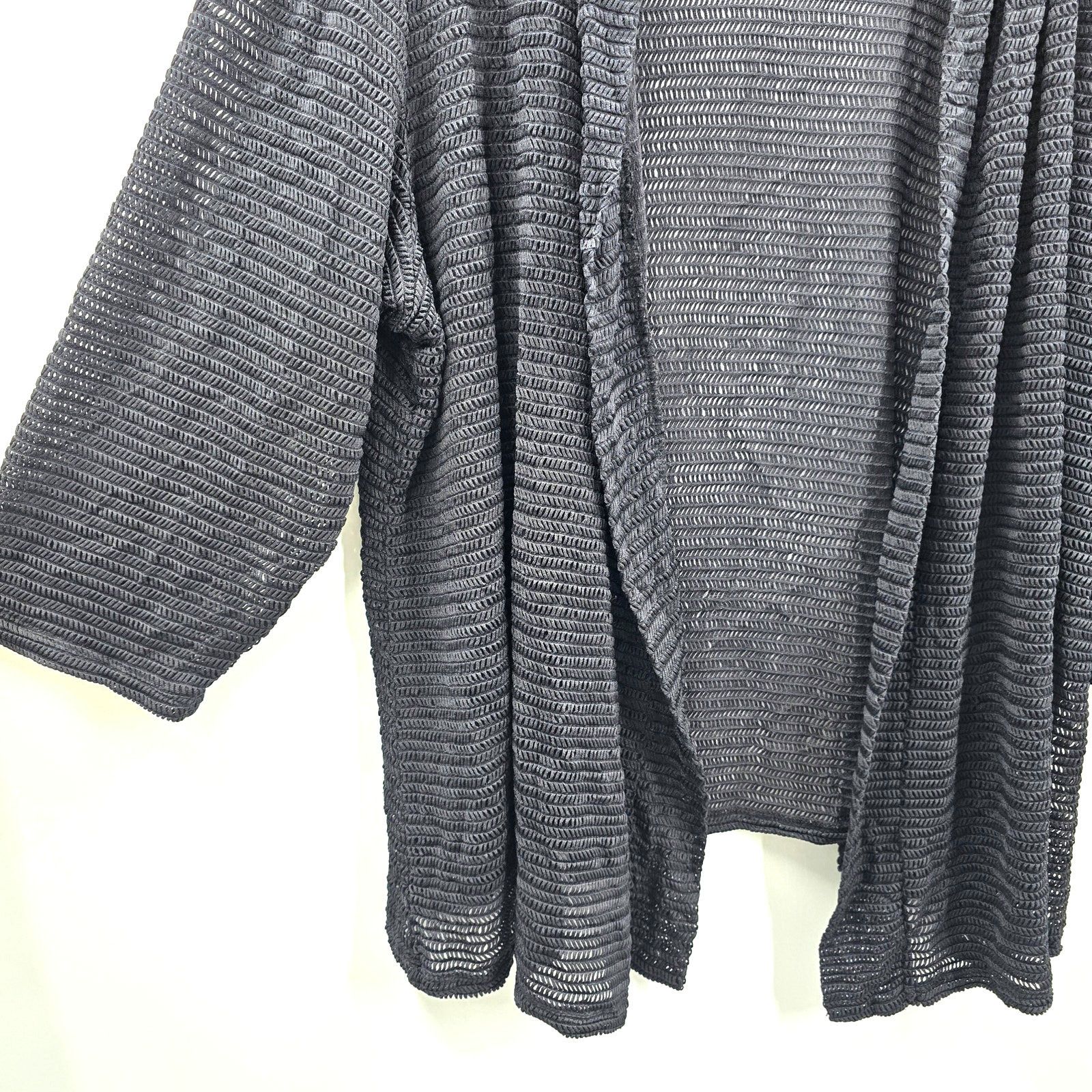 Other Jaclyn Smith Navy Blue Open Front Cardigan Sweater Plus 3XL Size 3XL / US 20-22 - 3 Thumbnail